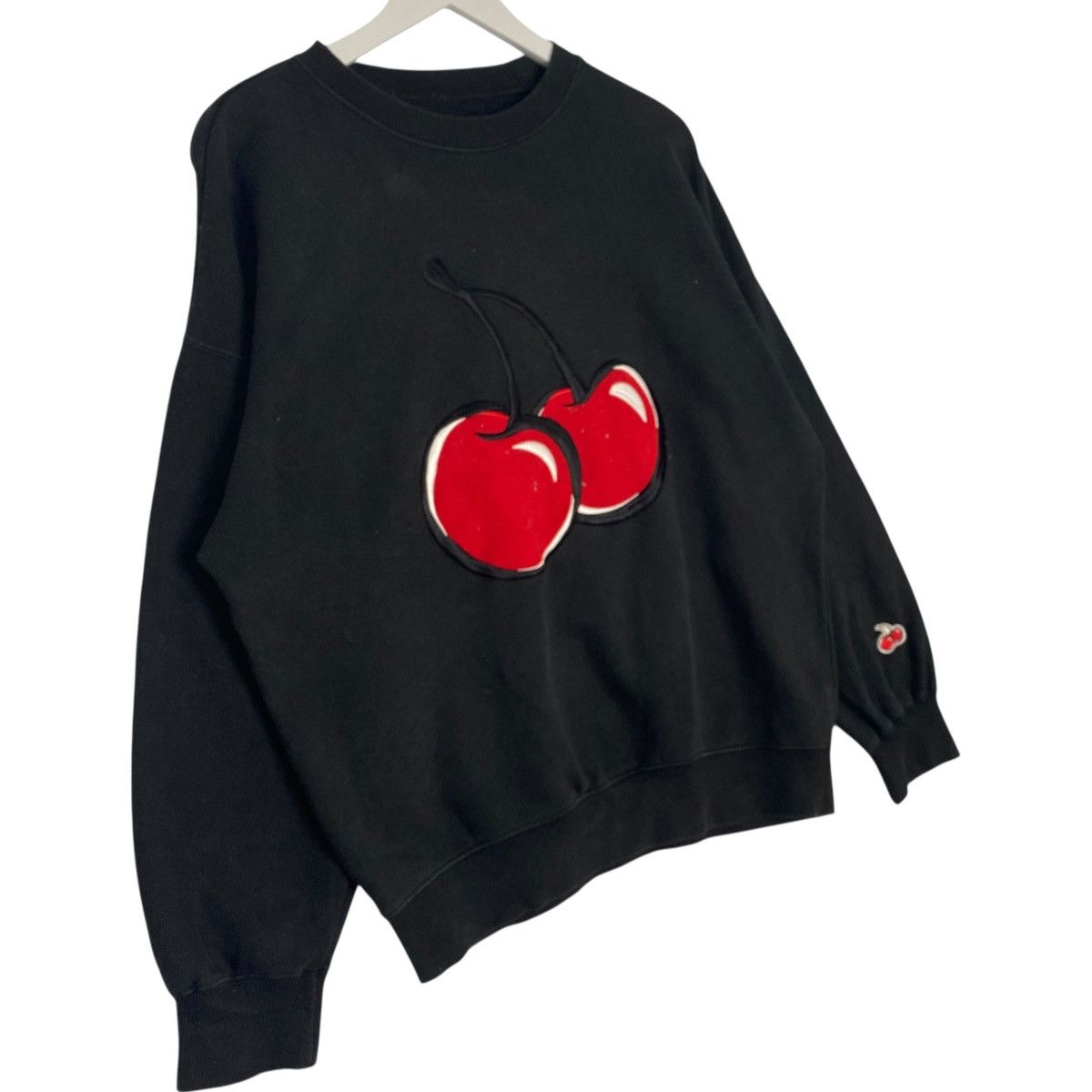 Vintage Vintage KIRSH Sweatshirt Crewneck Black Big Logo Size M Size US M / EU 48-50 / 2 - 4 Thumbnail