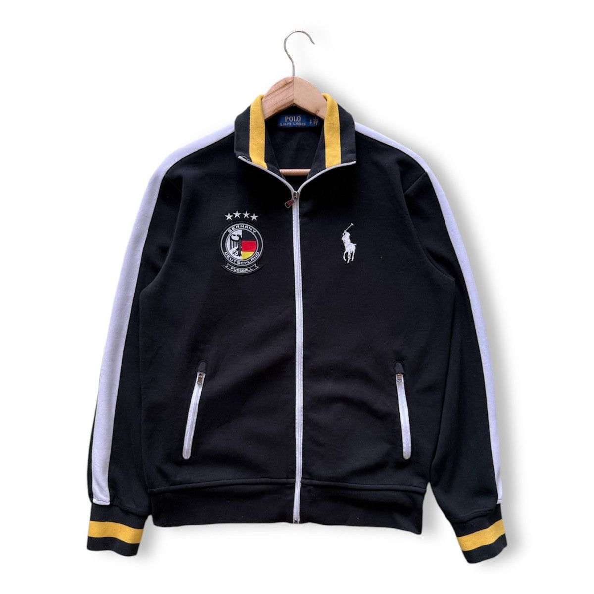 Polo Ralph Lauren Polo Ralph Lauren Germany Football Spell Full Zip Size US XL / EU 56 / 4 - 1 Thumbnail