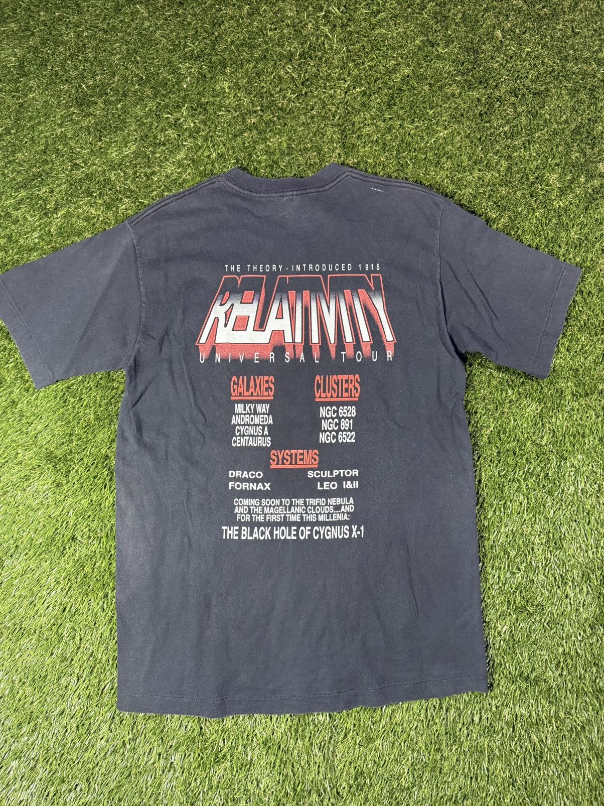 Vintage Vintage 90s Albert Einstein Relativity Tour Rap Band Tee Size US L / EU 52-54 / 3 - 2 Thumbnail