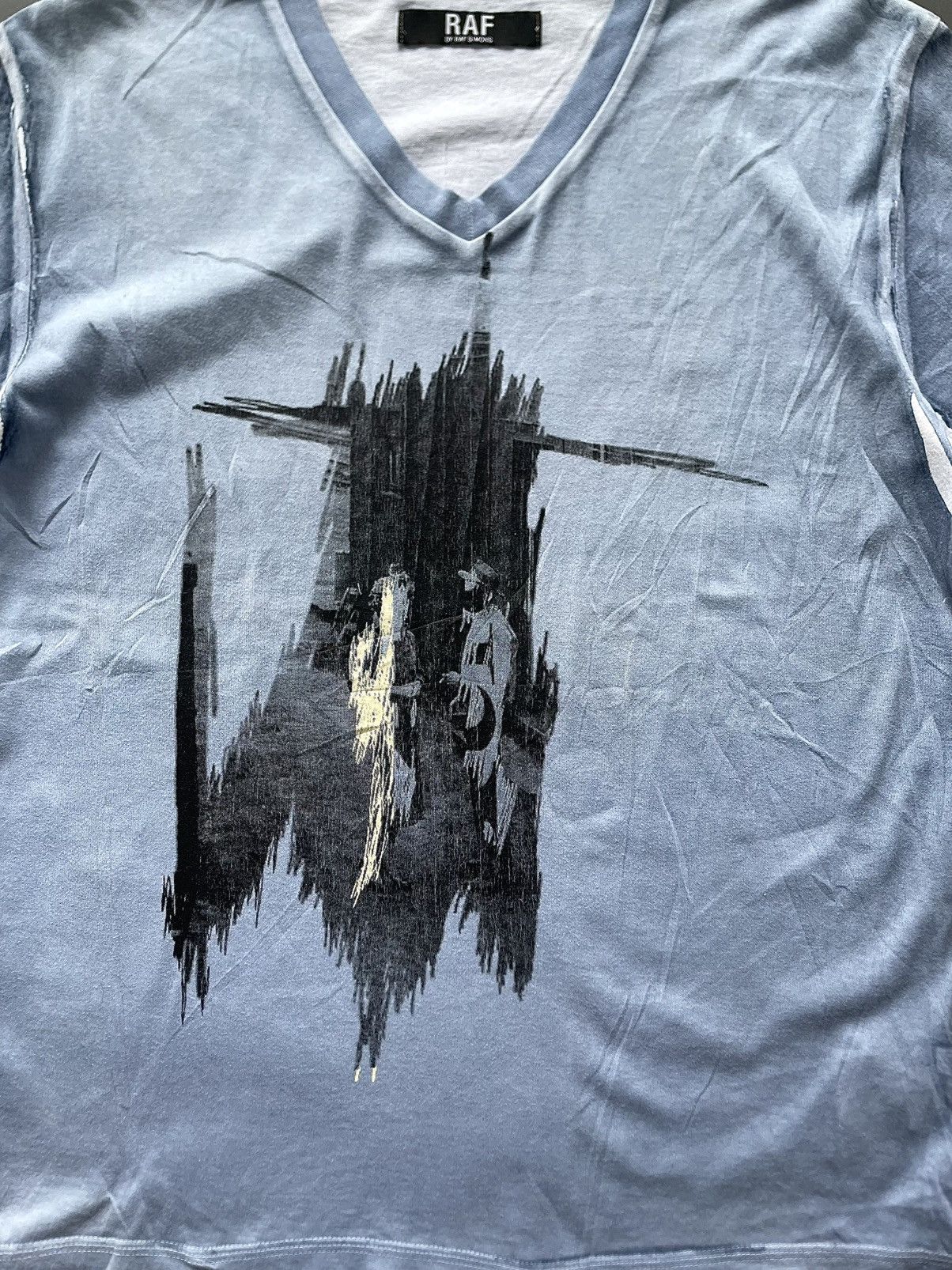 Raf by Raf Simons Raf By Raf Simons Trompe Loeil Tees Size US S / EU 44-46 / 1 - 4 Thumbnail
