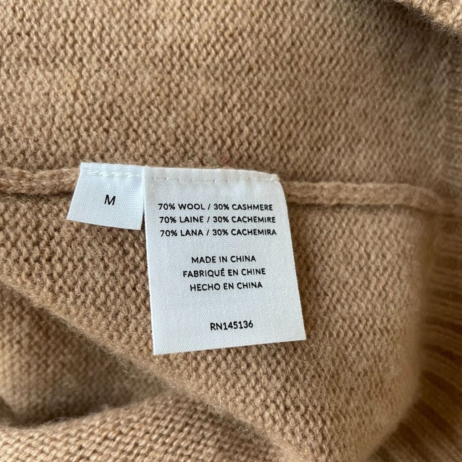 NAADAM Wool & Cashmere Sweater from NAADAM Size M / US 6-8 / IT 42-44 - 7 Thumbnail