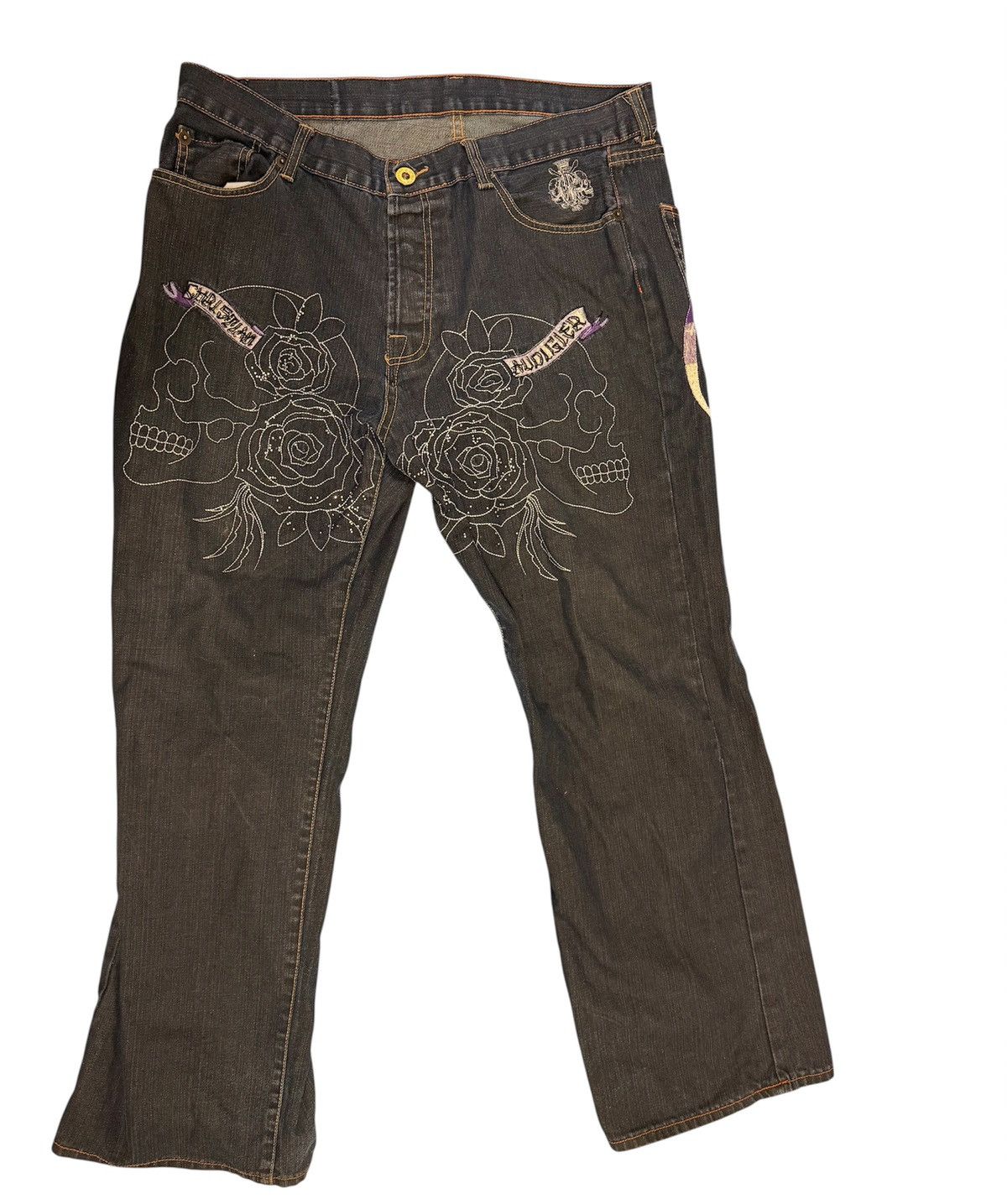 Christian Audigier Christian Audigier Rhinestone Jeans Size US 38 / EU 54 - 1 Thumbnail
