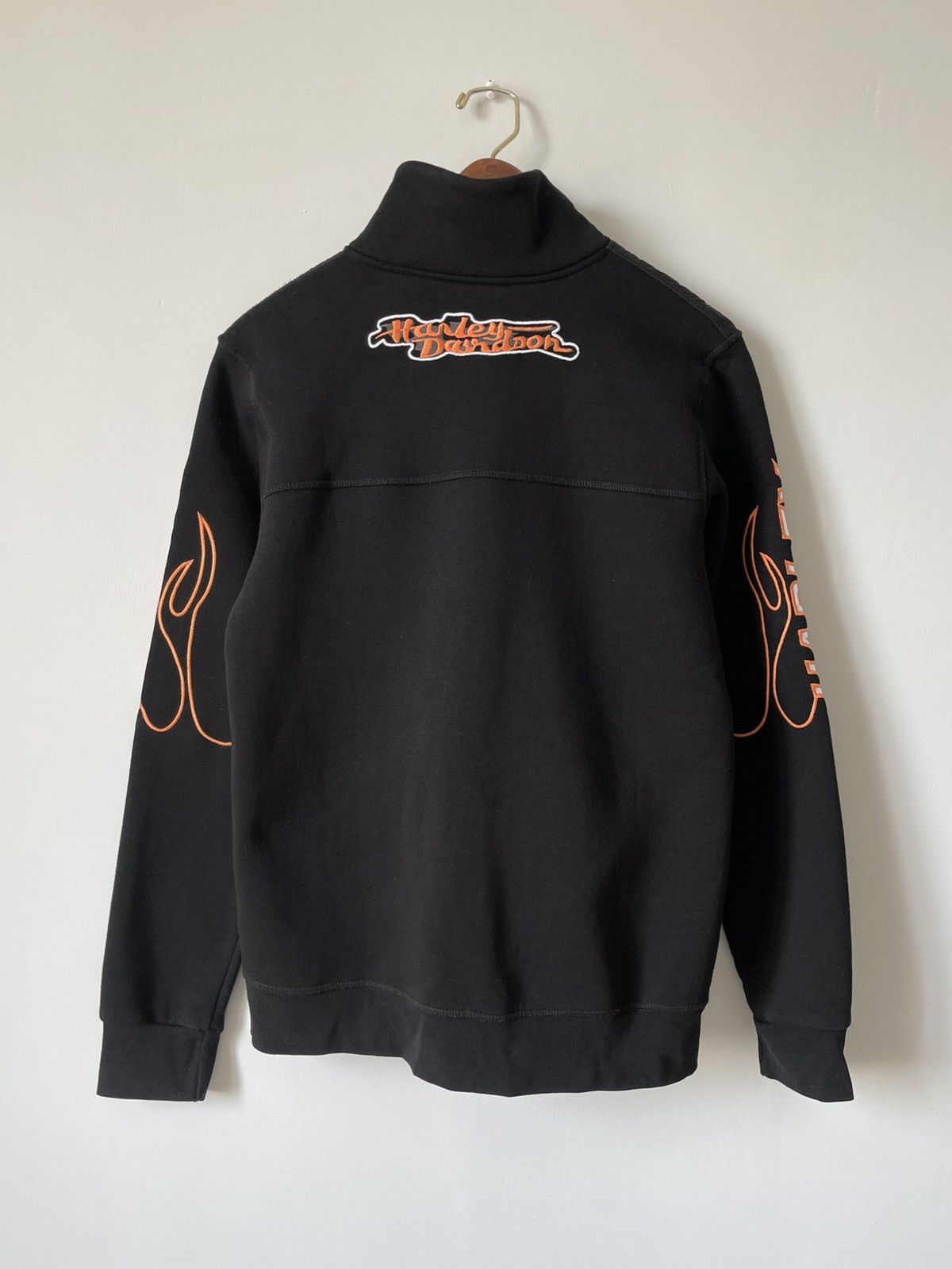 Harley Davidson Vintage Harley Davidson Y2k Moto Racing Zip Up Sweatshirt Size US M / EU 48-50 / 2 - 8 Thumbnail