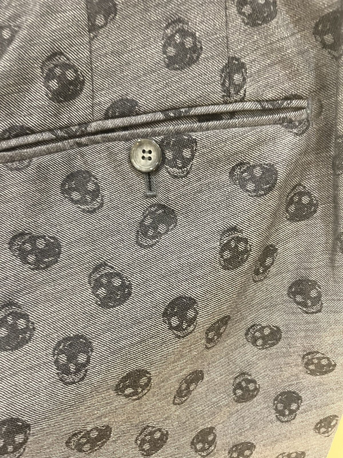 Alexander McQueen skull jacquard wool pants size46 Size US 30 / EU 46 - 8 Thumbnail