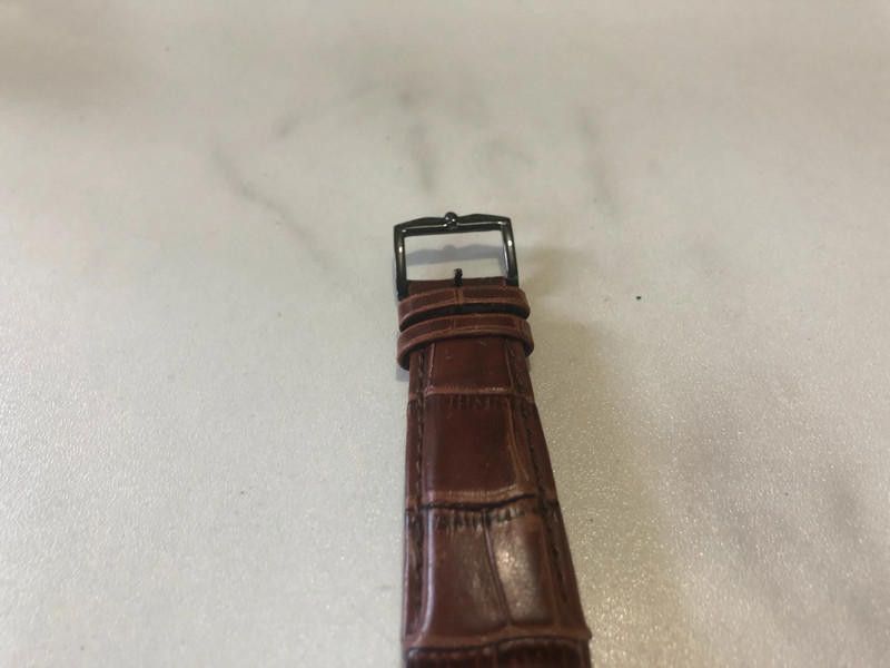 Designer Rotary men's black dial brown leather strap watch Size ONE SIZE - 4 Thumbnail