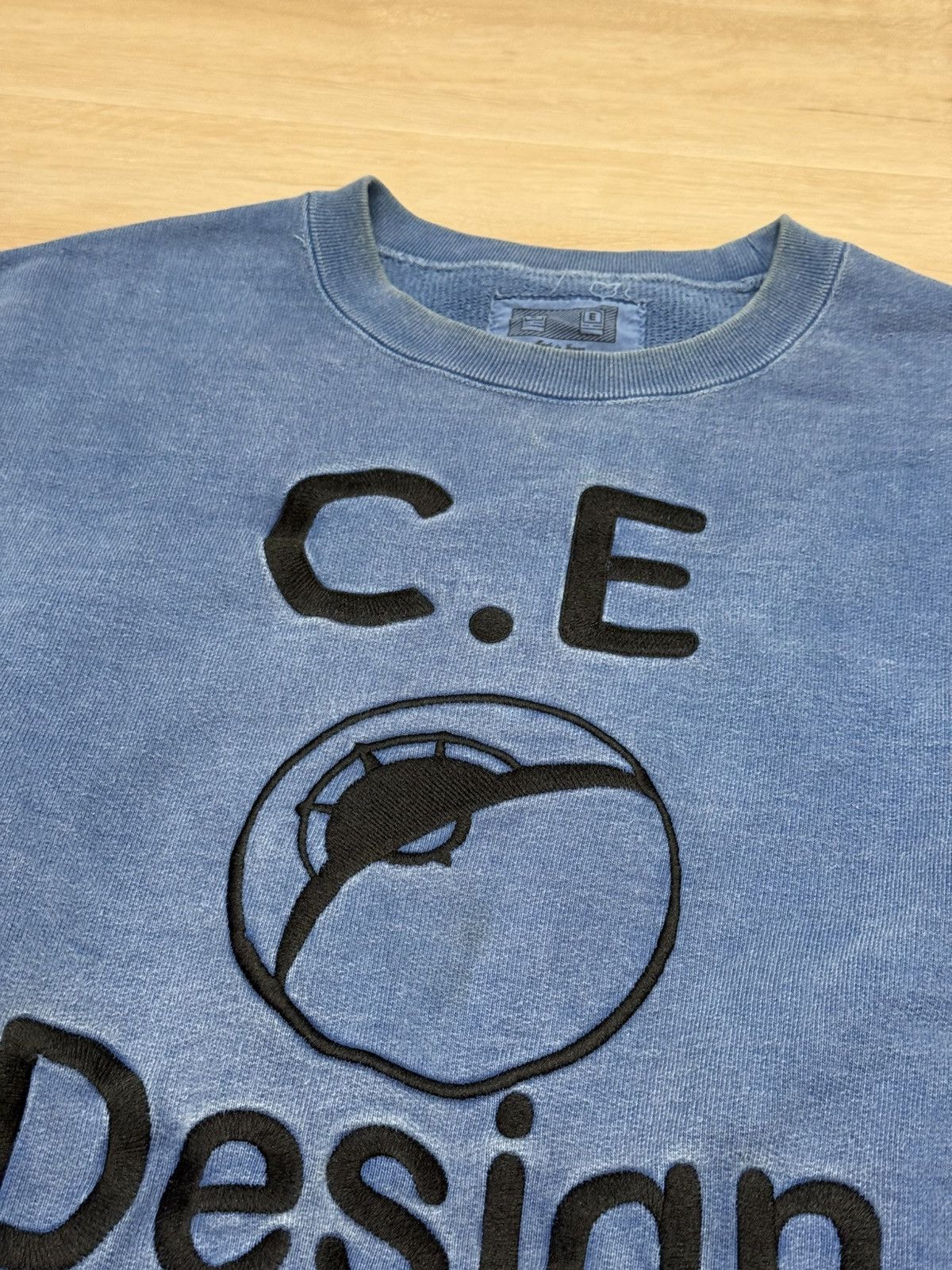 Cav Empt Cav Empt Design World Overdyed Crewneck Sweatshirt Size US XL / EU 56 / 4 - 3 Thumbnail