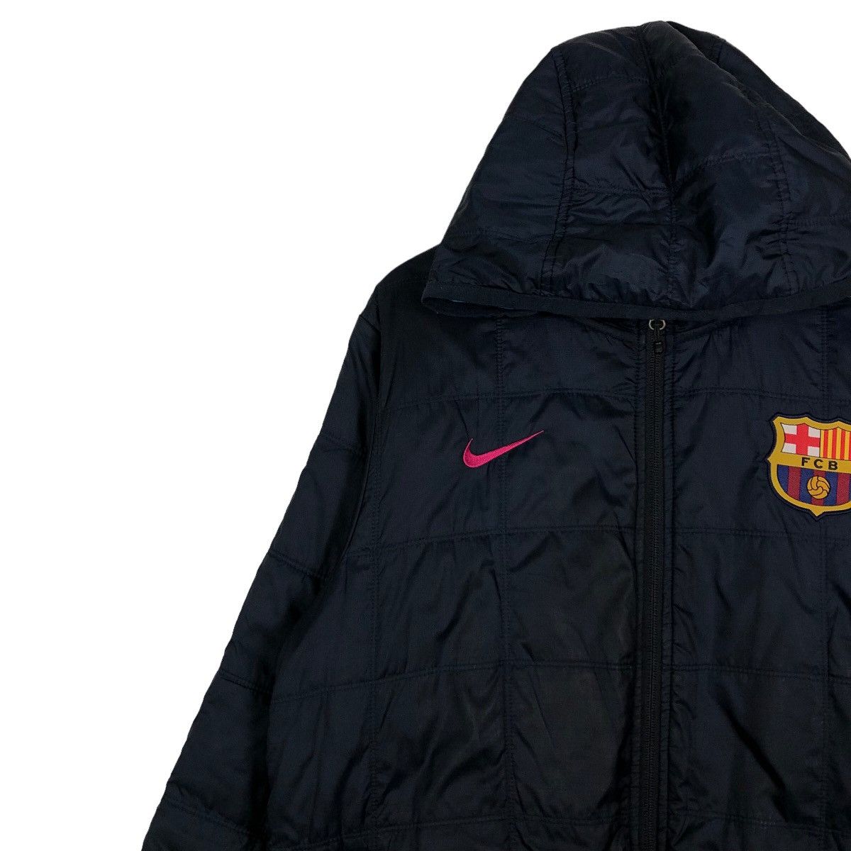 Nike 🔥90’s Vintage Reversible Jacket Nike Barcelona Size US M / EU 48-50 / 2 - 7 Thumbnail