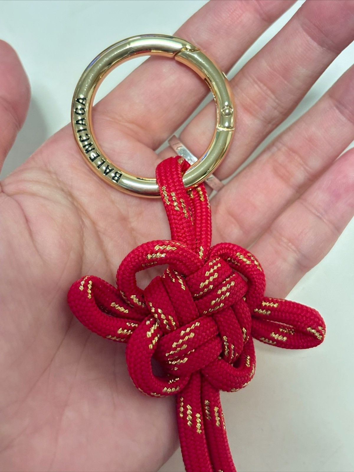Balenciaga Balenciaga Chinese knot keychain Size ONE SIZE - 2 Thumbnail