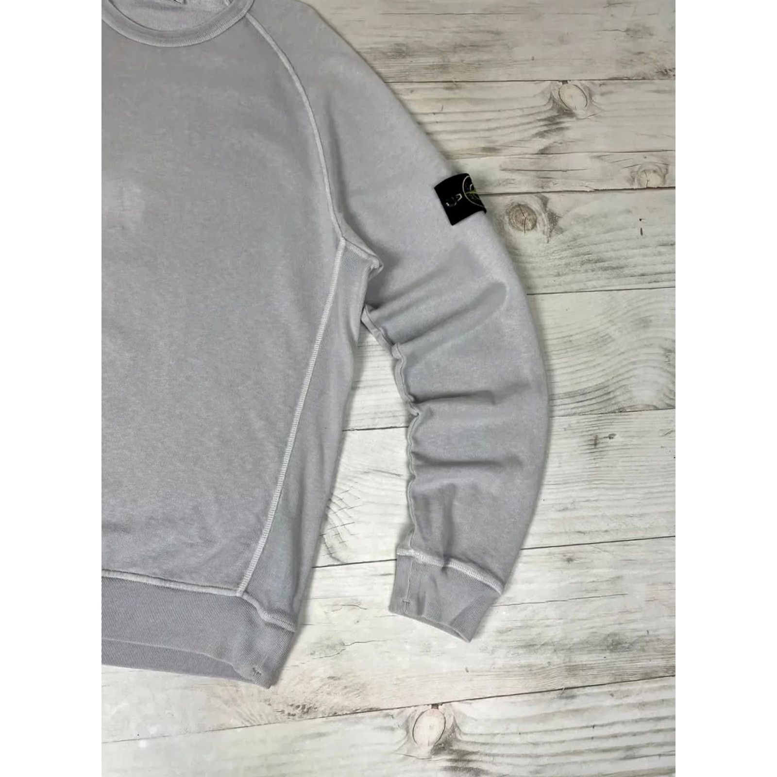 Stone Island VINTAGE Stone Island Sweatshirt Men's XL Gray Cotton Crew Neck Pullover Logo 2020 Warm Casual Mens Size US XL / EU 56 / 4 - 5 Thumbnail