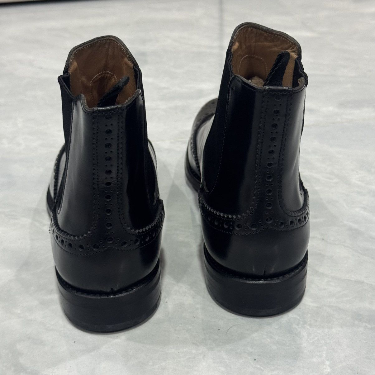 Church's Church’s Ketsby WG Polished Binder Brogue Chelsea Boots🖤 Size US 11 / IT 41 - 9 Thumbnail
