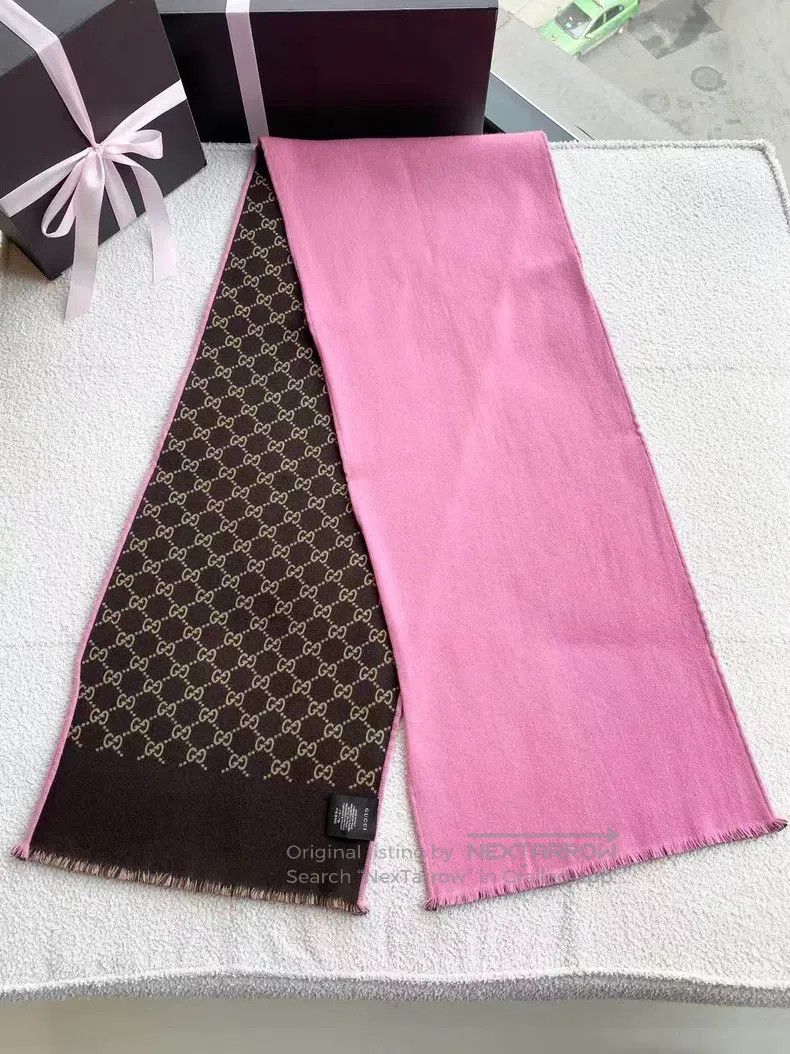 Gucci Gucci Old flower colour-matched scarf Size ONE SIZE - 1 Thumbnail