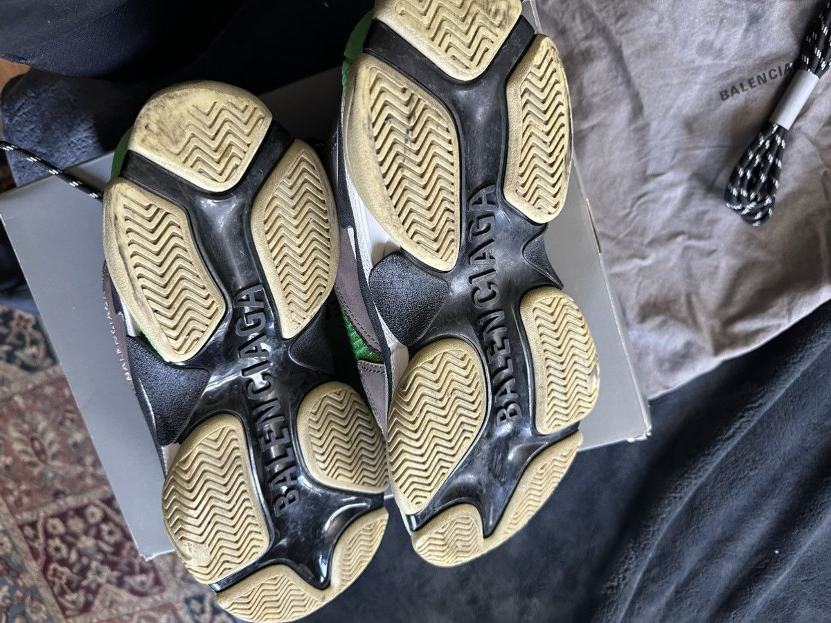 Balenciaga Balenciaga triple s green/grey Size US 7 / EU 40 - 8 Thumbnail
