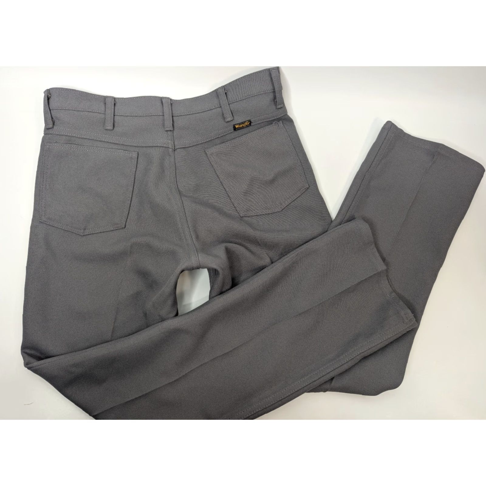 Wrangler VTG Wrangler Pants Mens 38x32 Gray Bootcut Wrangler 82GY USA Made Cowboy 90s Casual Workwear Dress Pants Mens Size US 34 / EU 50 - 2 Thumbnail