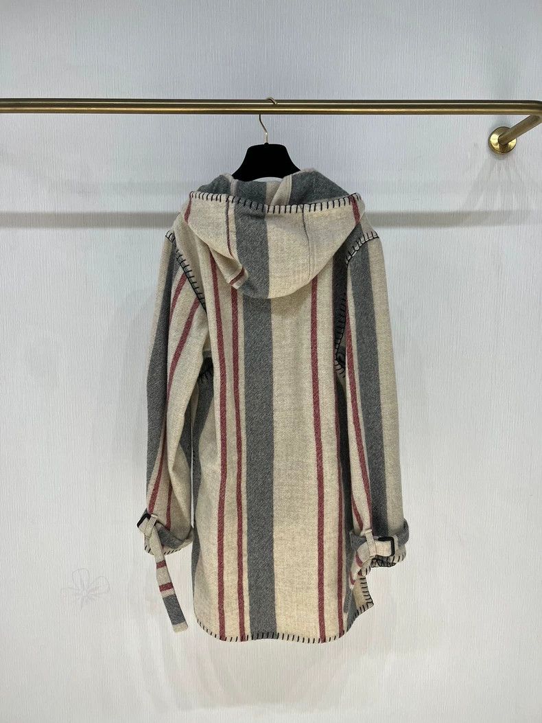 Loewe LOEWE A wool coat with a short front and long back Size XS / US 0-2 / IT 36-38 - 2 Thumbnail