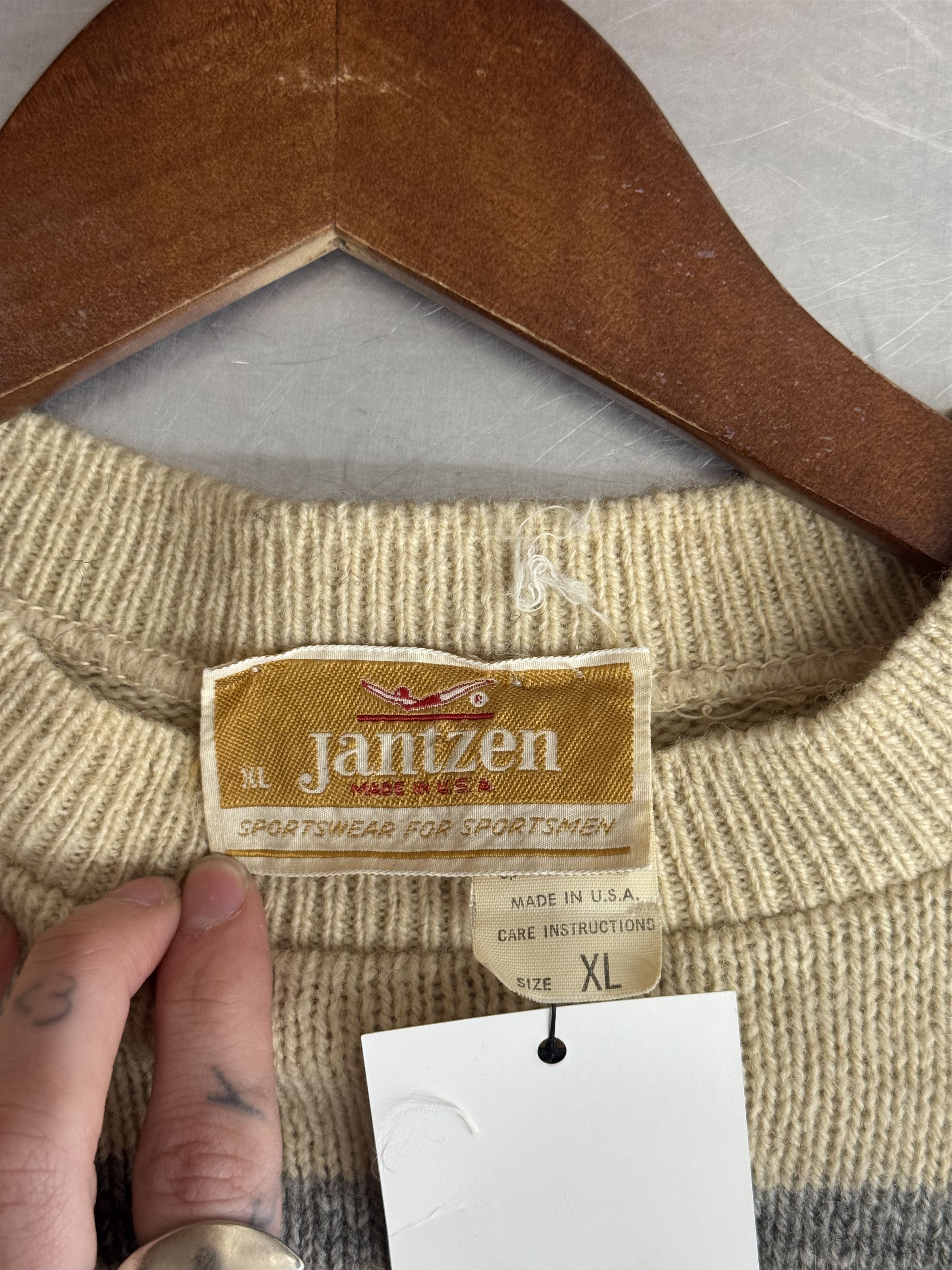 Jantzen Vintage Sweater Size US XL / EU 56 / 4 - 3 Thumbnail