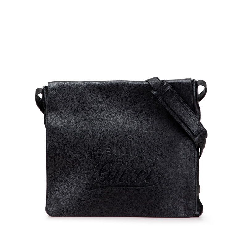 Gucci Gucci Gucci Logo Messenger Bag Leather Shoulder Bag Leather Shoulder Bag 295265 Size ONE SIZE - 1 Thumbnail