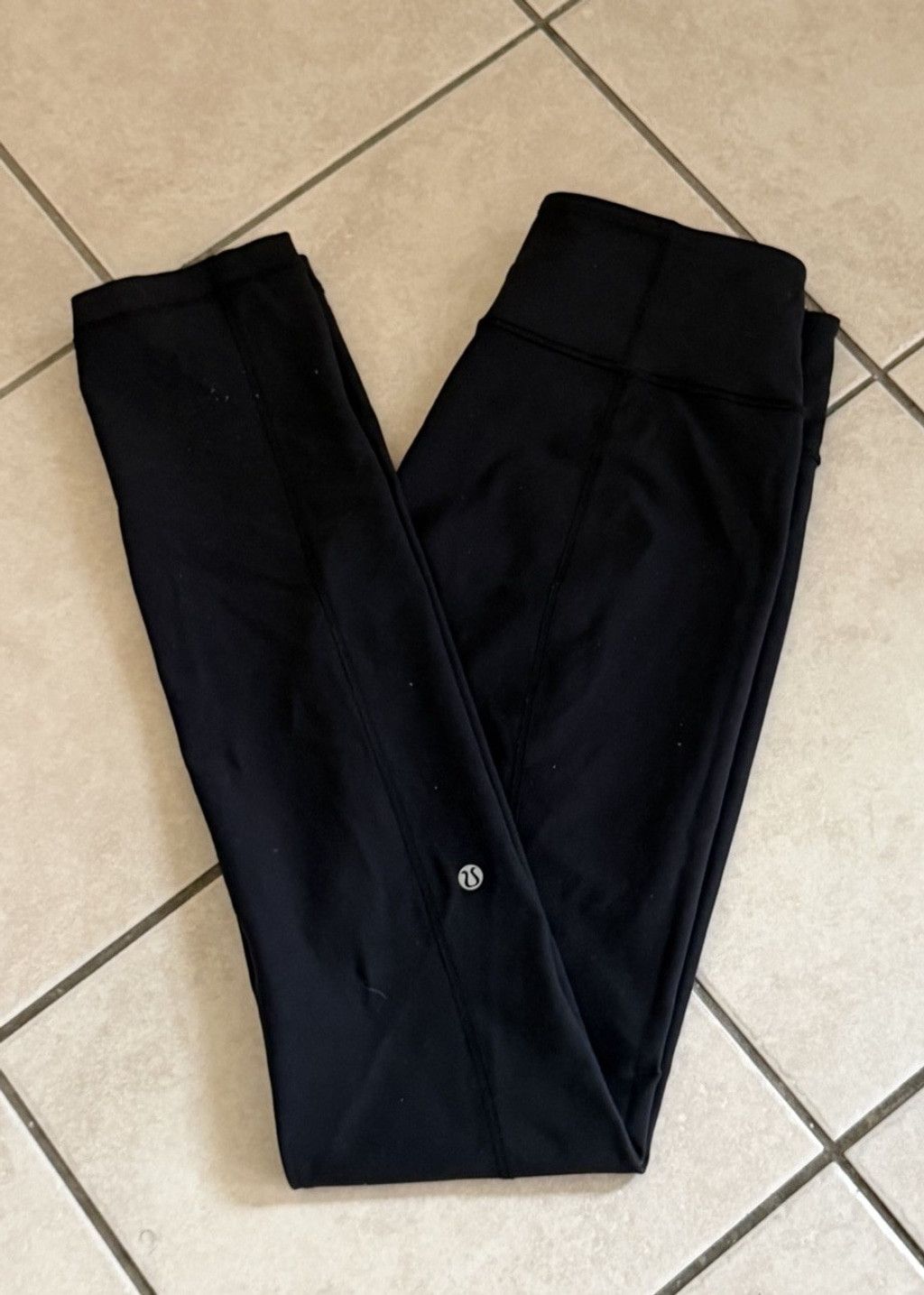 Lululemon LULULEMON SKINNY GROOVE FULL ON LUON 33”REVERSIBLE BLACK 6 Size 28" / US 6 / IT 42 - 2 Thumbnail