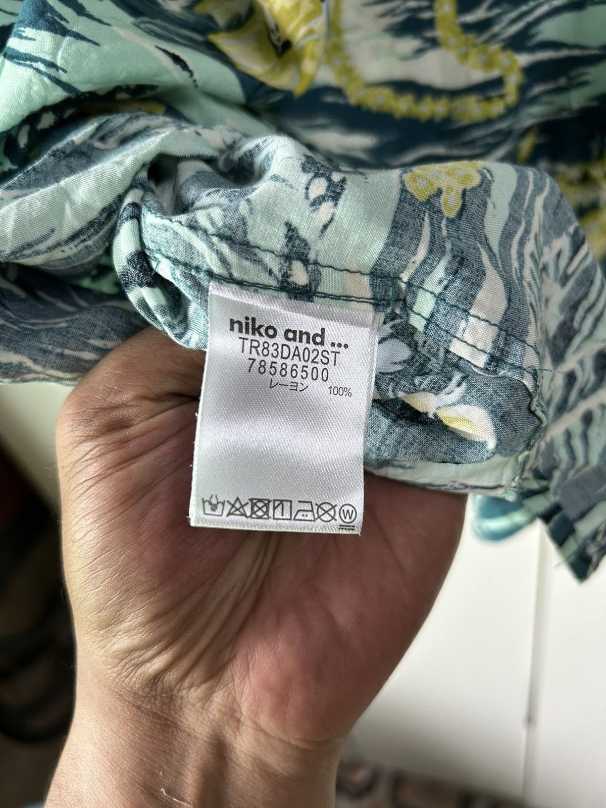 Japanese Brand Niko And Rayon Hawaiian Shirt Size US XL / EU 56 / 4 - 16 Thumbnail