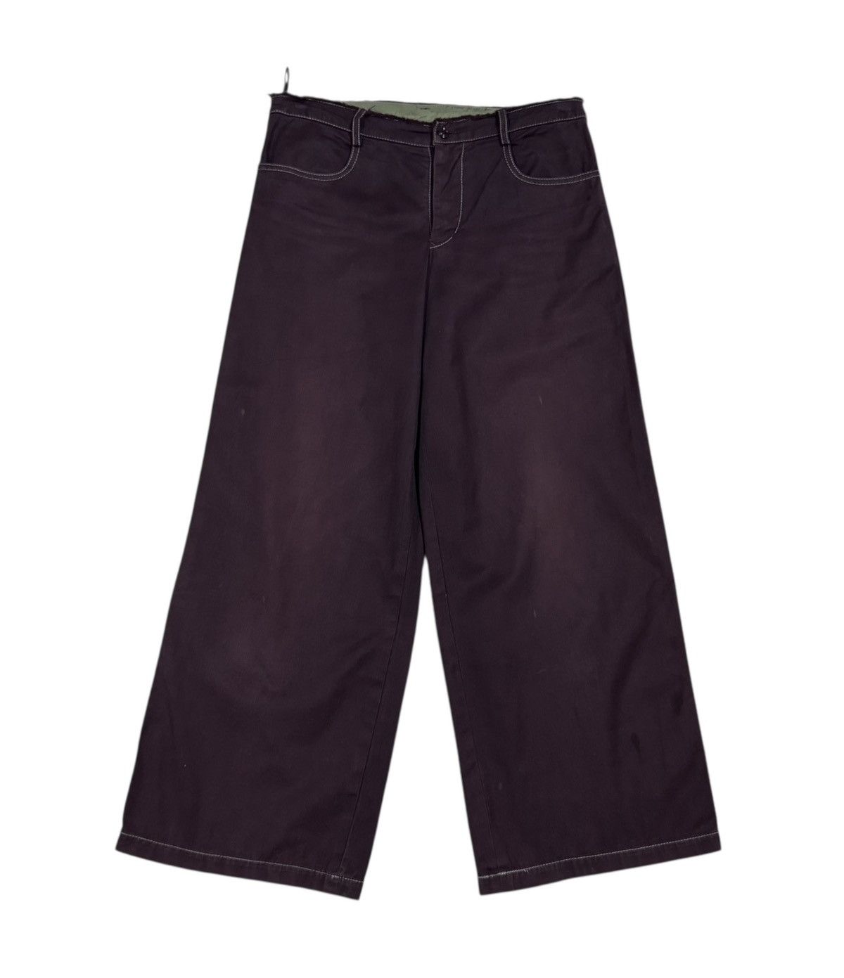 Issey Miyake Vtg🔥Issey Miyake(Sunoa Kuwahara)Baggy Cotton Pant Size US 30 / EU 46 - 1 Thumbnail