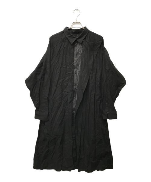 Yohji Yamamoto Yohji Yamamoto pour homme striped layered dress shirt coat Size US XL / EU 56 / 4 - 1 Thumbnail