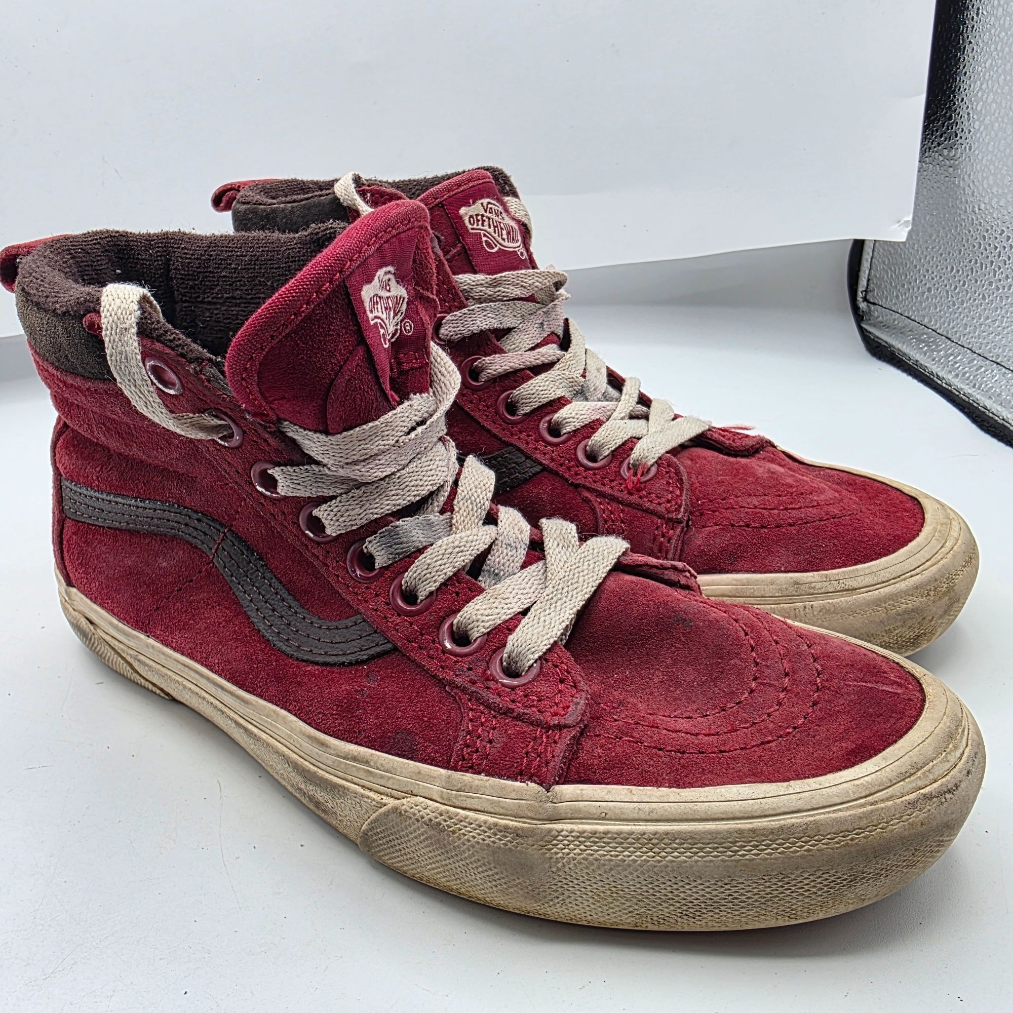 Vans Vans Sk8-Hi MTE Womens Size 6 Biking Red High Top Shoes Camp Size US 6 / IT 36 - 1 Thumbnail