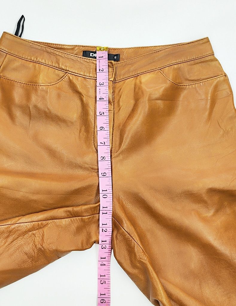 DKNY DKNY sheep skin full leather biker pant waist 30 inch Size 30" / US 8 / IT 44 - 12 Thumbnail