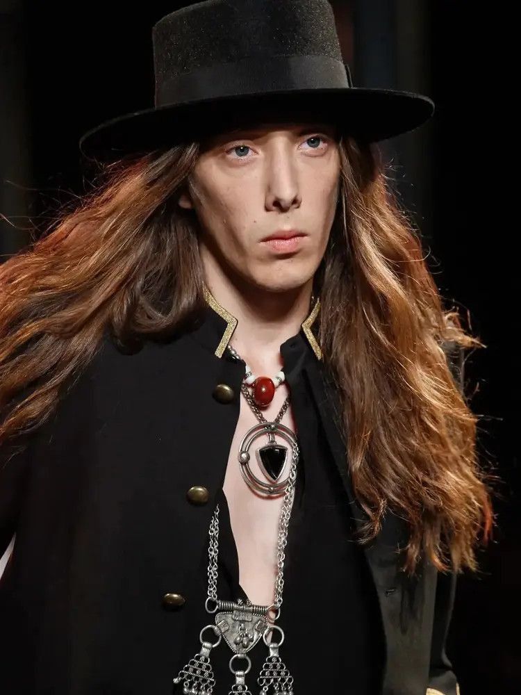 Saint Laurent Paris Saint Laurent Paris 15SS Red Agate Necklace Size ONE SIZE - 7 Thumbnail