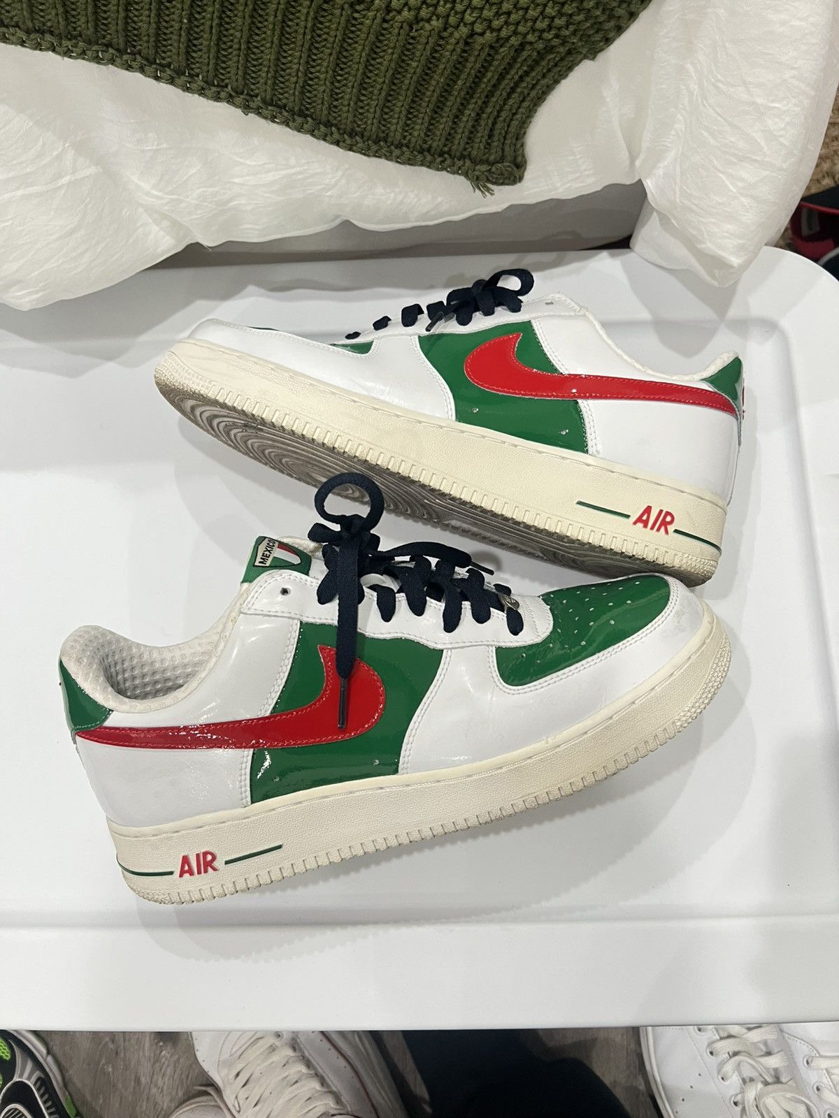 Nike Nike AF1 air force 1 city mexico WORLD CUP patent Size US 10.5 / EU 43-44 - 1 Thumbnail