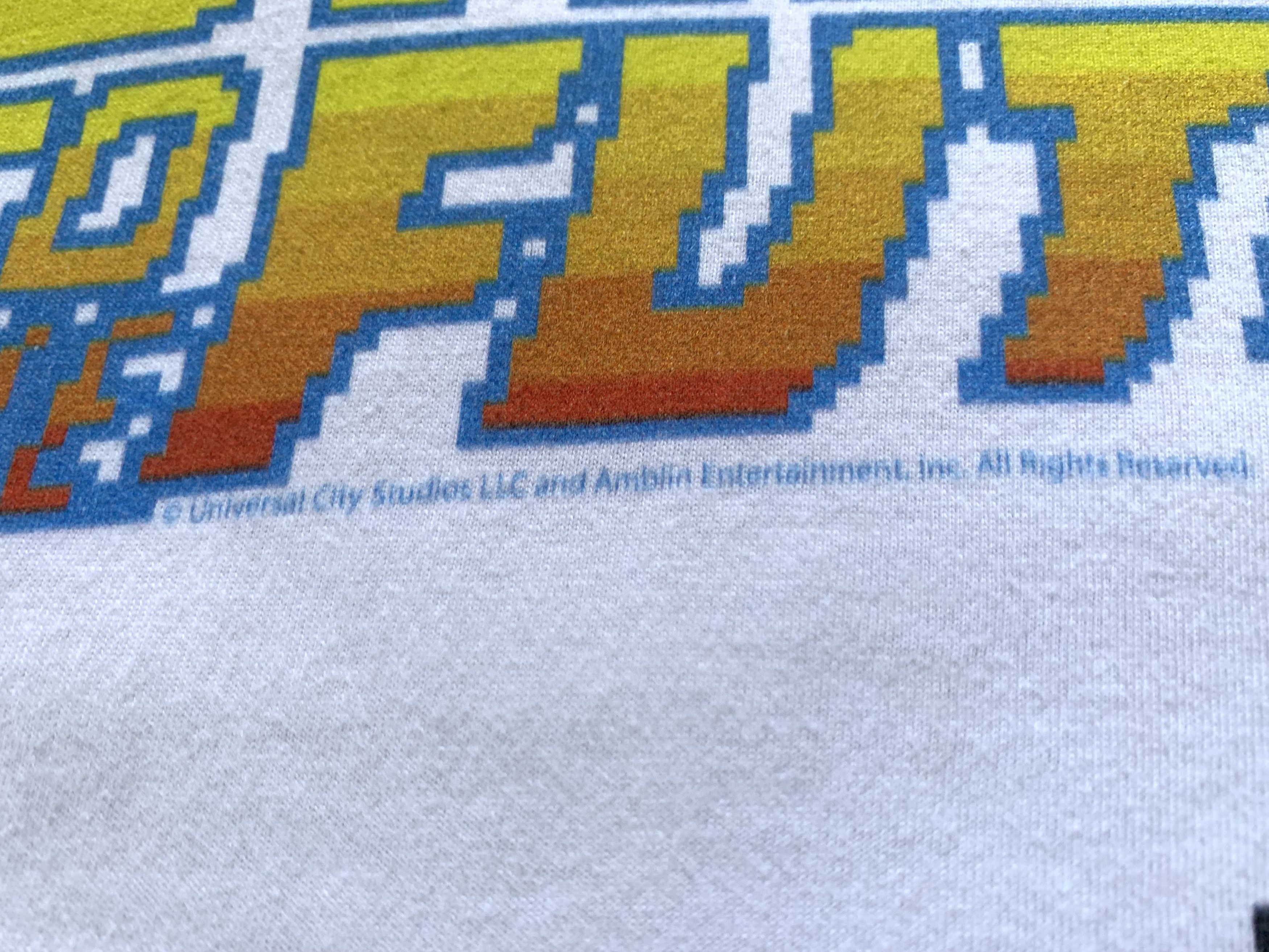 Universal Studios Back To The Future White Printed T Shirt Size US M / EU 48-50 / 2 - 6 Thumbnail