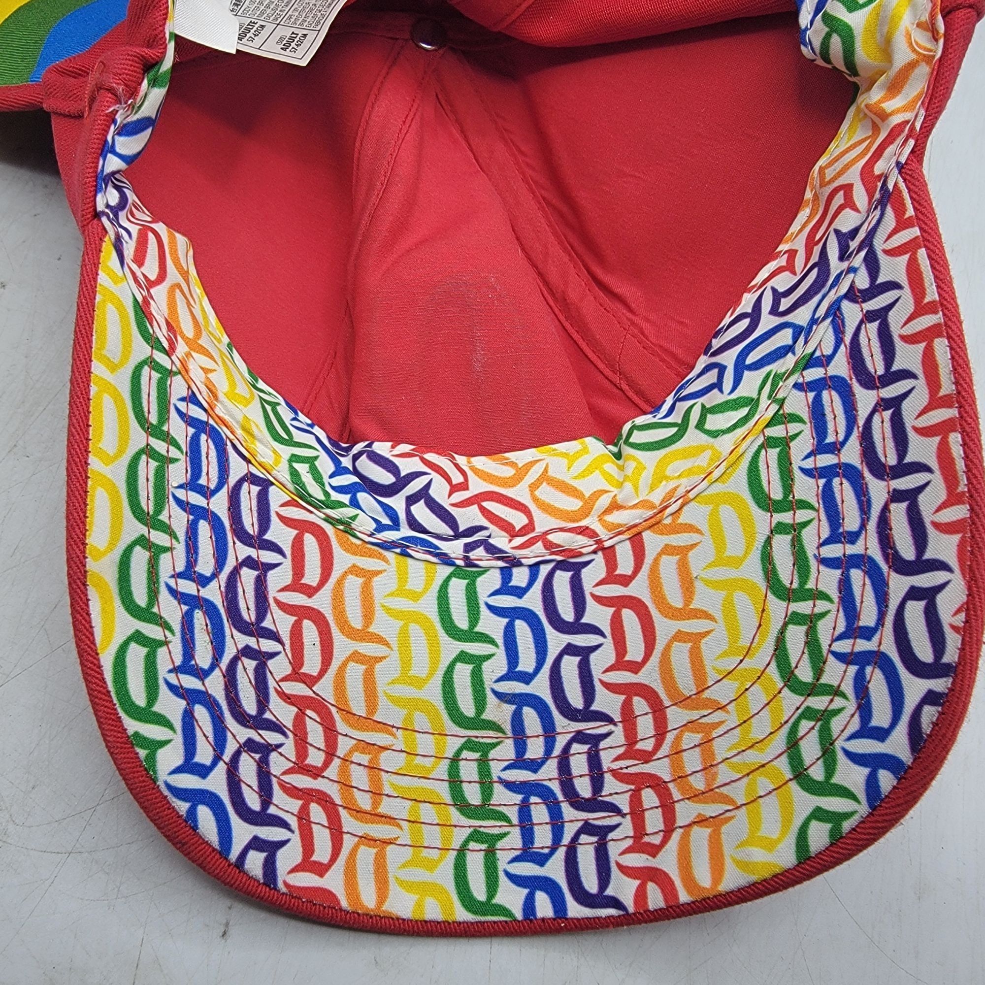 Disney Disneyland Red Pride Mickey Ears Adults Hat Cap Casual Outdo Size ONE SIZE - 8 Thumbnail