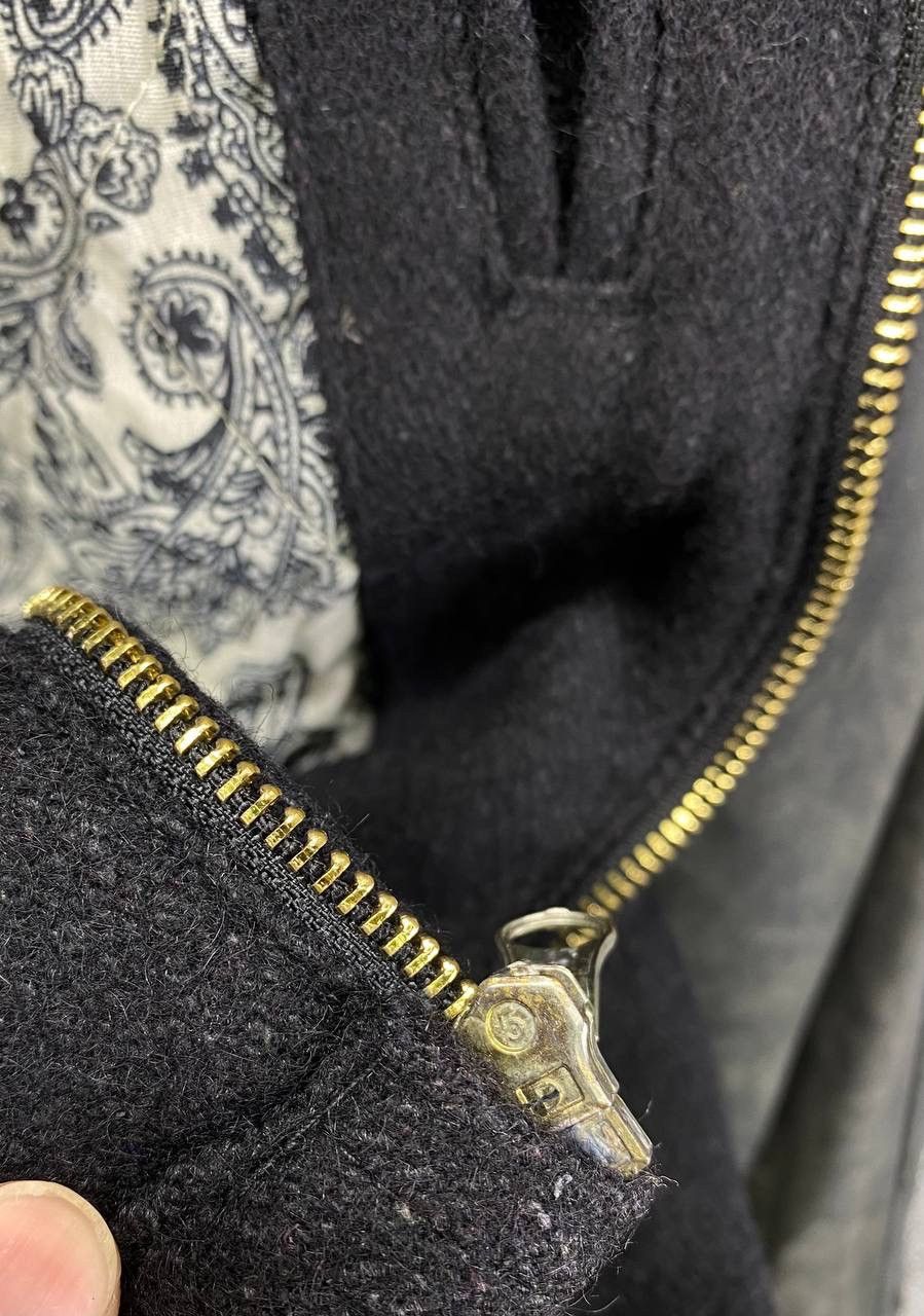 Japanese Brand Vintage Eyecandy Paisley Inspired Wacko Maria Varsity Jacket Size US L / EU 52-54 / 3 - 19 Thumbnail
