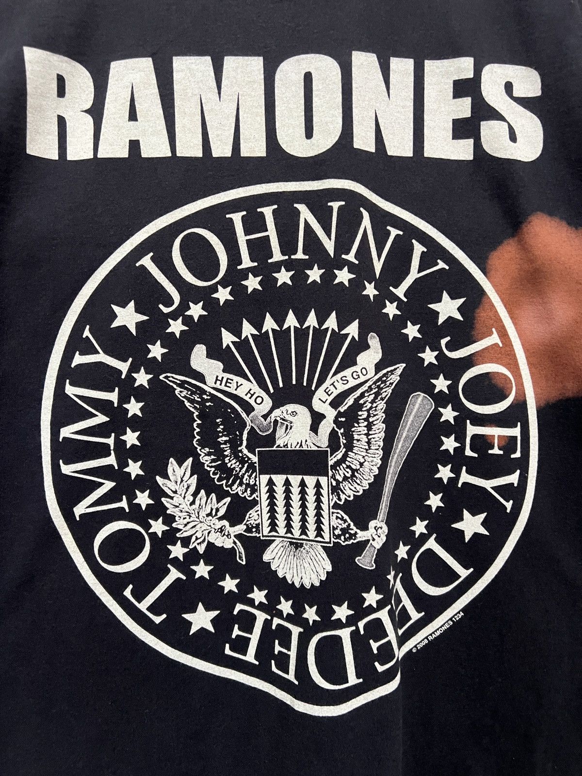 Band Tees Distressed Vintage Ramones Band Tee Presidential Seal Shirt Size US M / EU 48-50 / 2 - 8 Thumbnail
