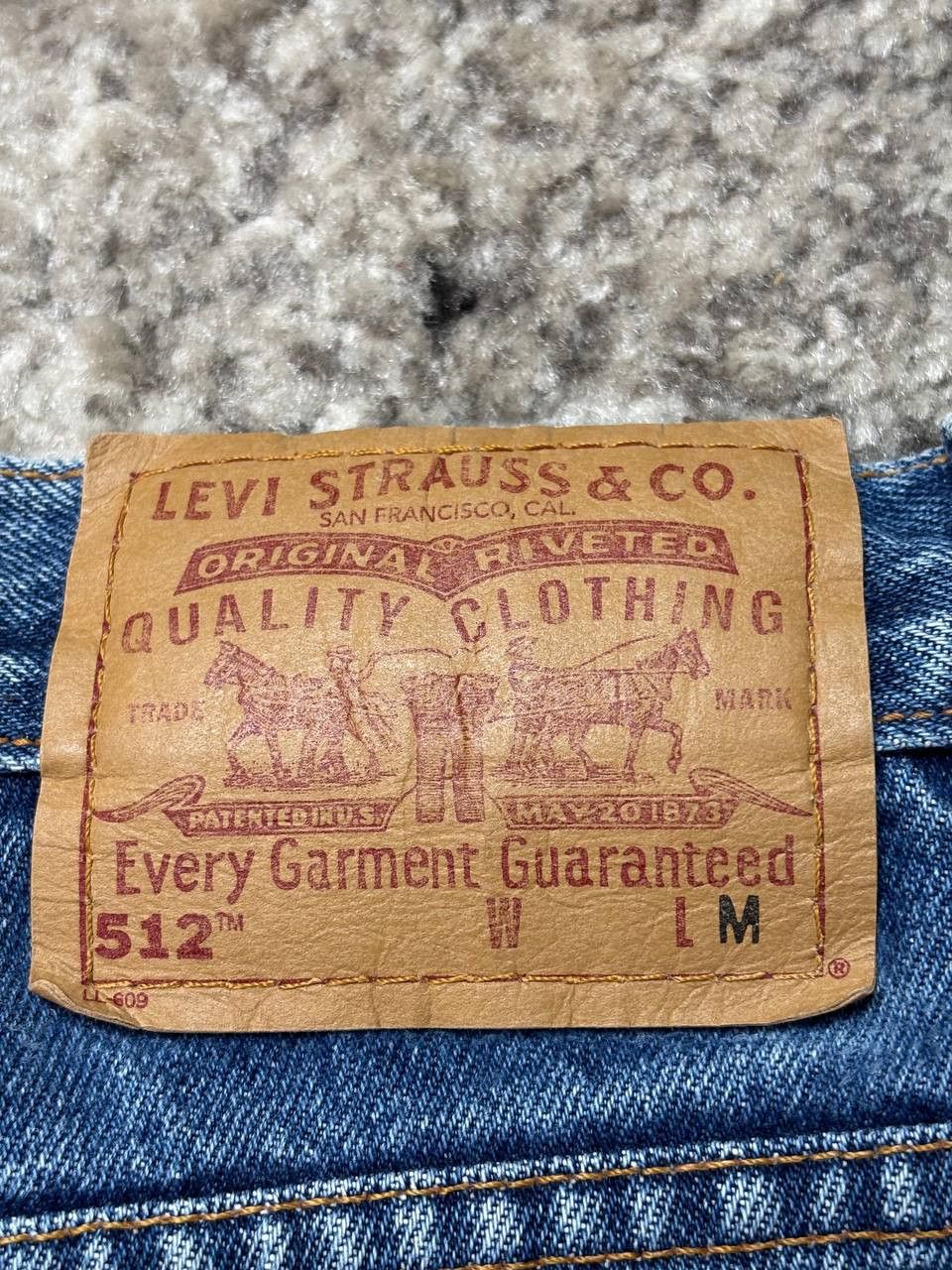 Levi's Vintage Clothing Vintage 90s Levi's 512 Slim Straight Jeans - Made in Mexico Size US 32 / EU 48 - 4 Thumbnail