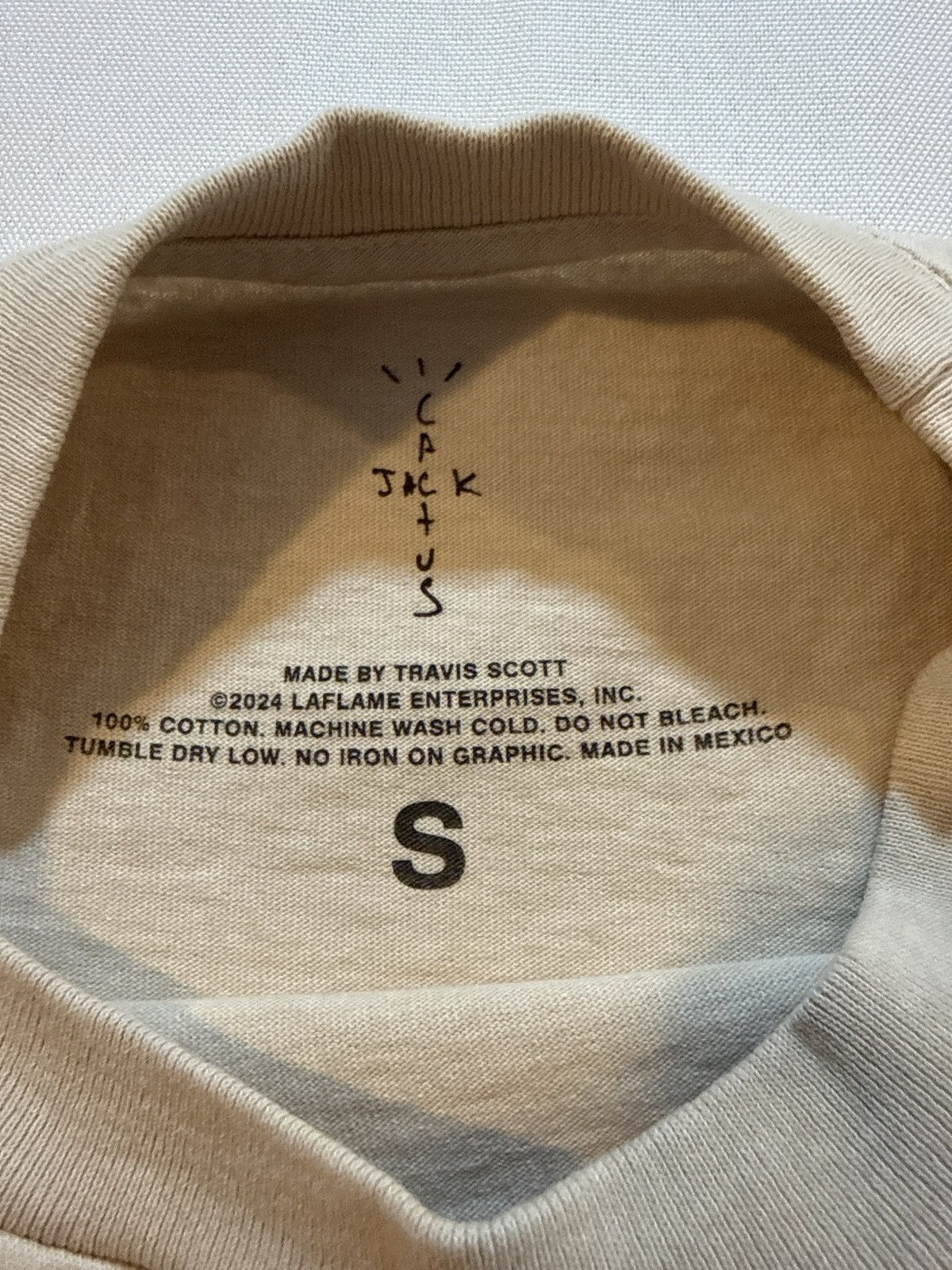 Travis Scott Travis Scott Ralph Steadman Sketch Tee Complex Con Sz Small Size US S / EU 44-46 / 1 - 4 Thumbnail