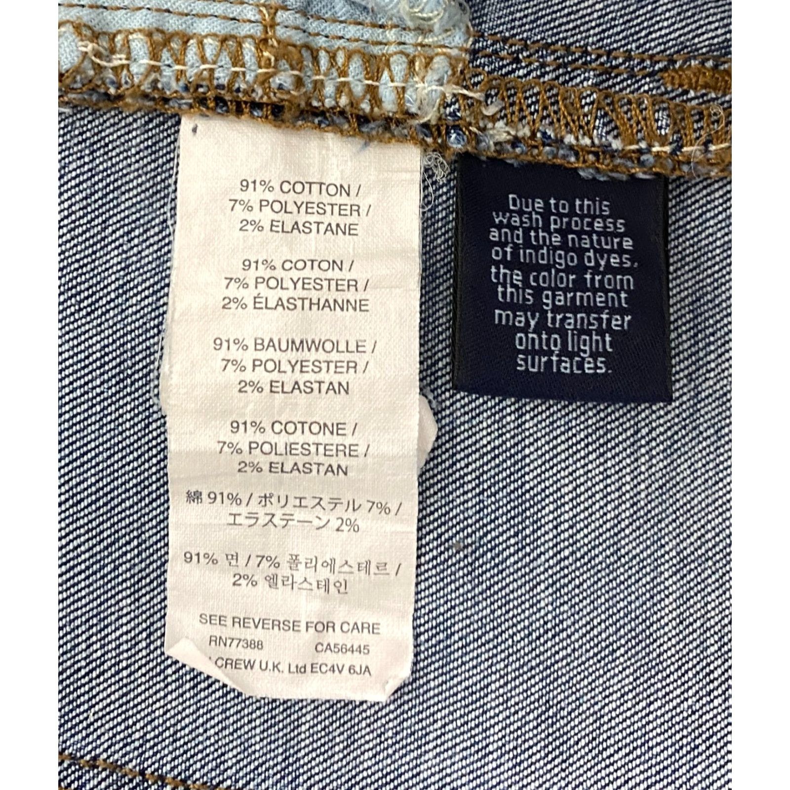 J.Crew J. Crew Jeans Women J.CREW Toothpick Skinny 5-Pocket Denim Blue Size 32 Medium Wash Stretch Womens Regular Size 24" / US 00 / IT 34 - 5 Thumbnail