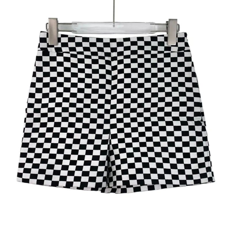 Dior Color-Block Cotton Women's Shorts 0089