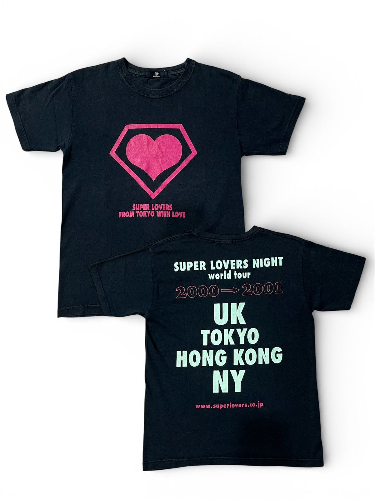 2000's SUPER LOVERS Tee World Tour hysteric Glamour