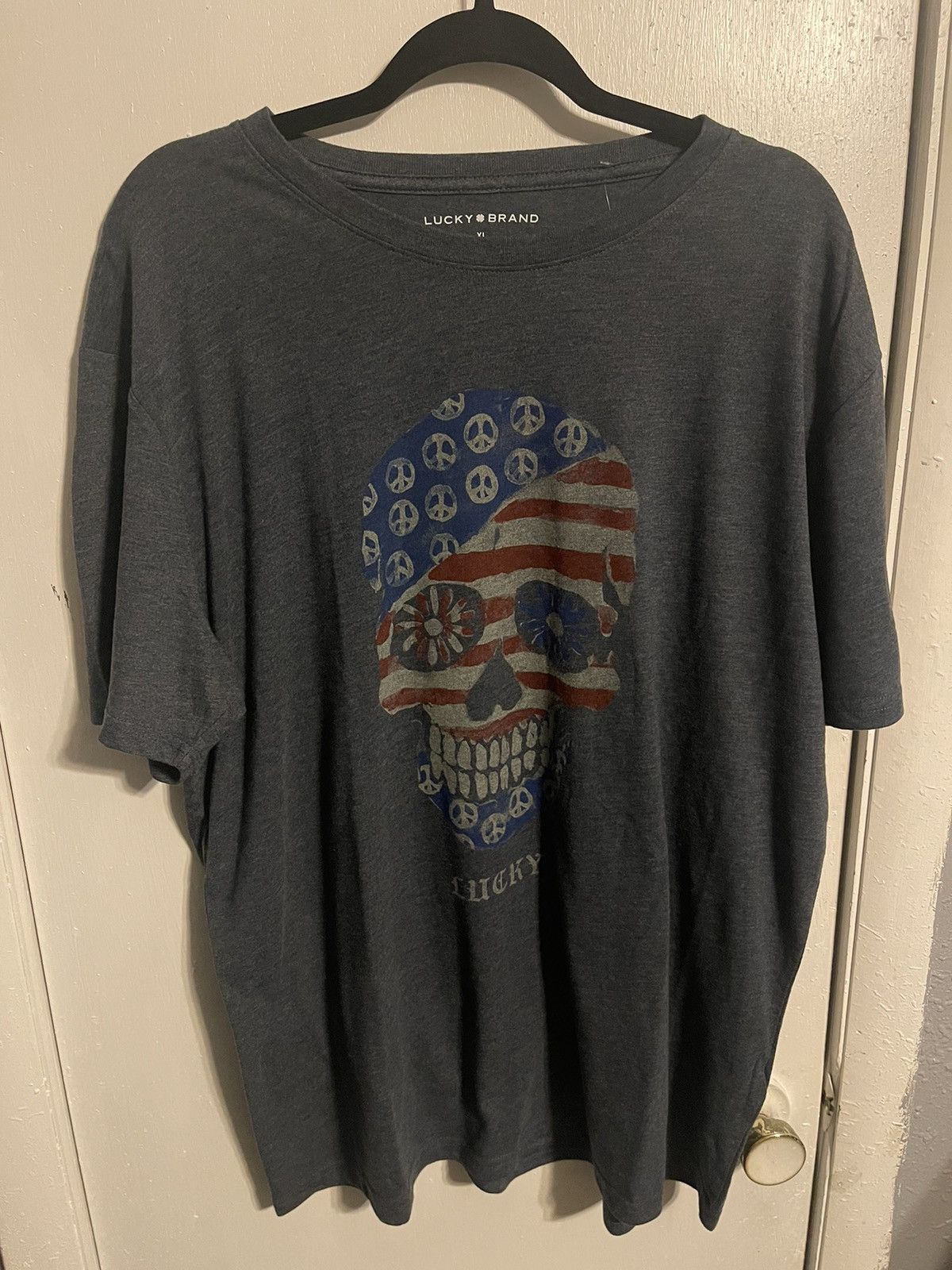 Lucky Brand NWT Lucky Brand Skelly Tee Size US XL / EU 56 / 4 - 1 Thumbnail