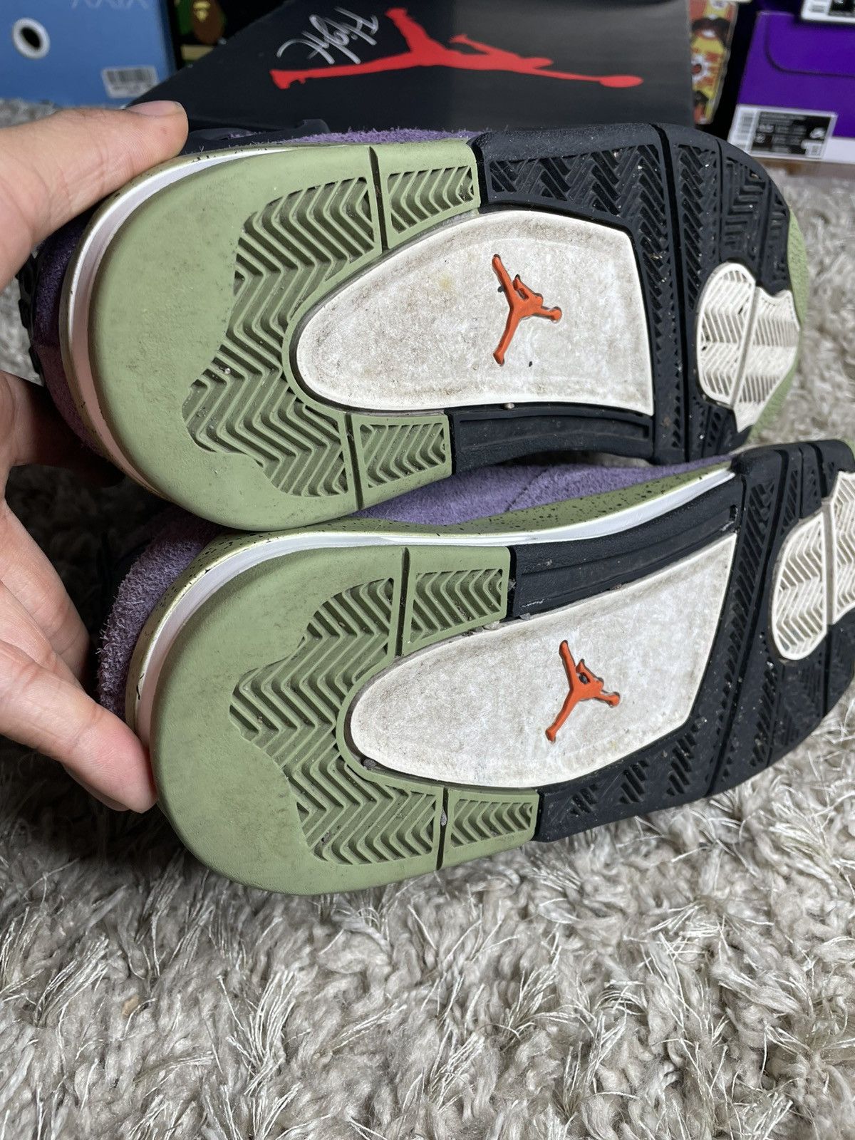 Jordan Brand Jordan 4 Canyon Purple Size US 11 / IT 41 - 9 Thumbnail