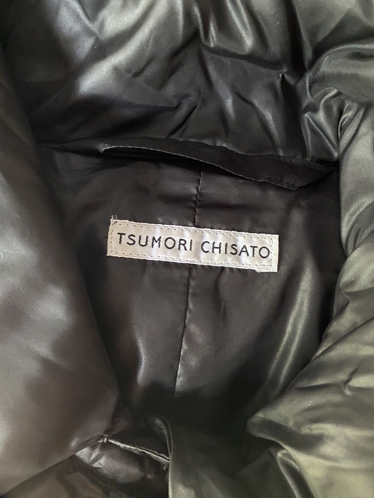 Tsumori Chisato Tsumori Chisato Black Down Jacket Size ONE SIZE - 8 Thumbnail