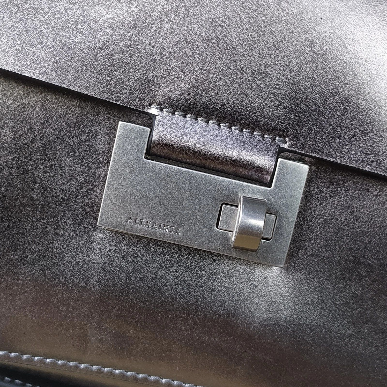 Allsaints AllSaints Leather Frankie Small Crossbody Bag FTP / 8022 Size ONE SIZE - 3 Thumbnail
