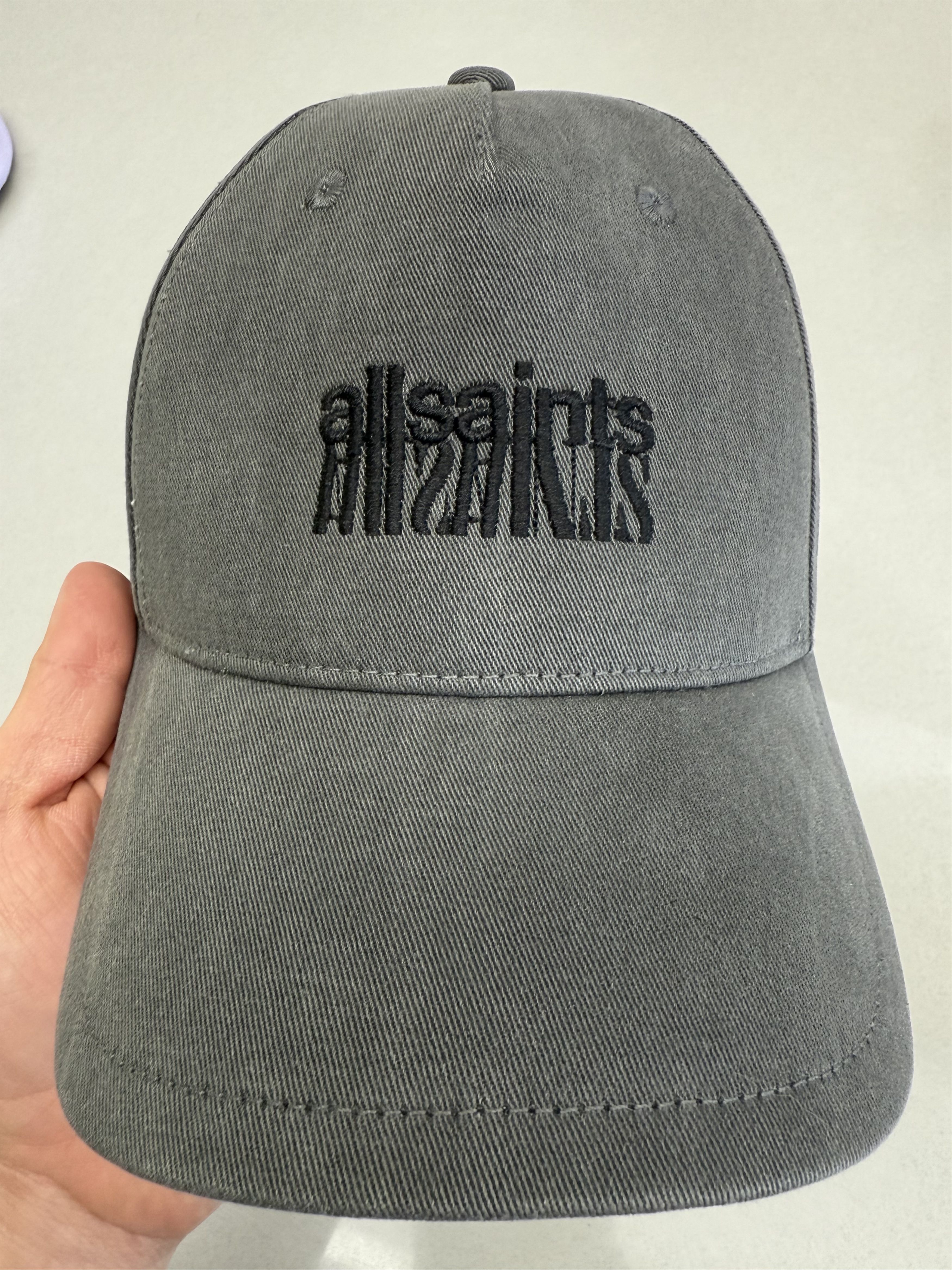 Allsaints Mirrored Logo Hat Size ONE SIZE - 1 Thumbnail