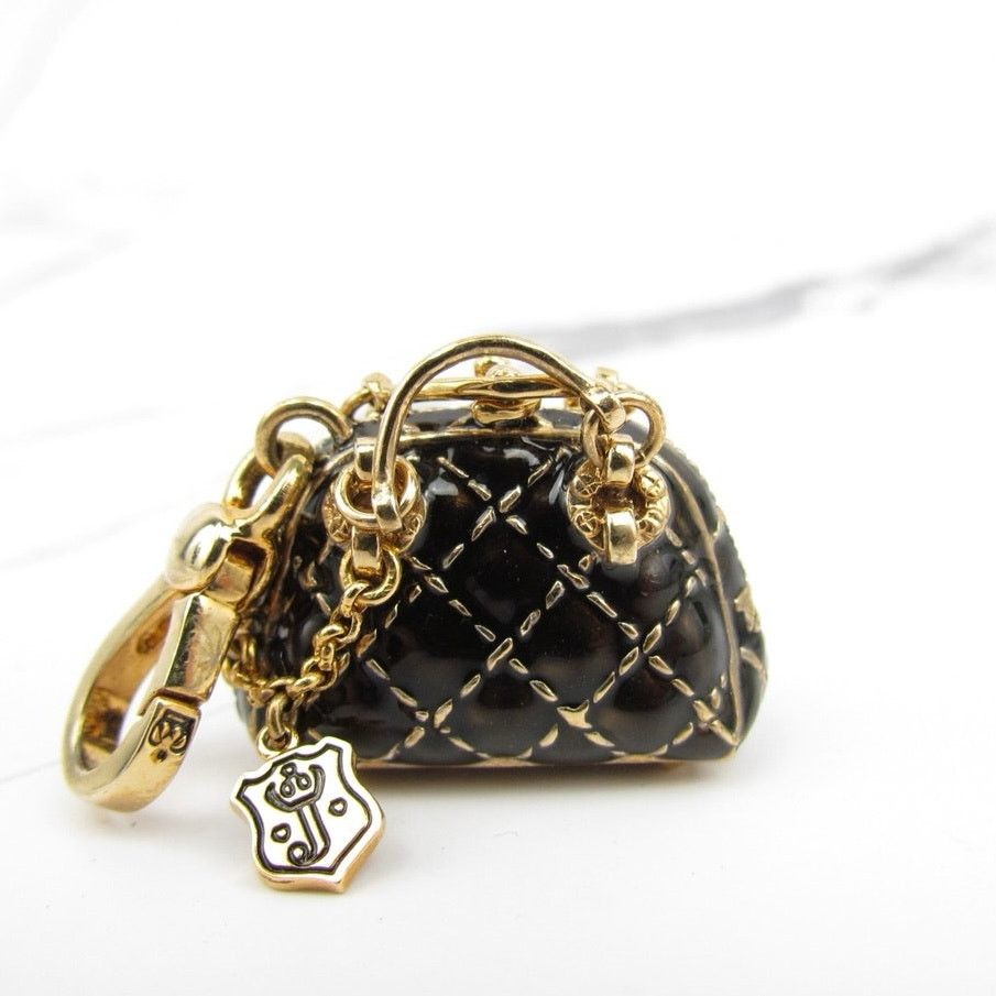 Juicy Couture Juicy Couture Quilted Bowler Bag Charm Size ONE SIZE - 3 Thumbnail
