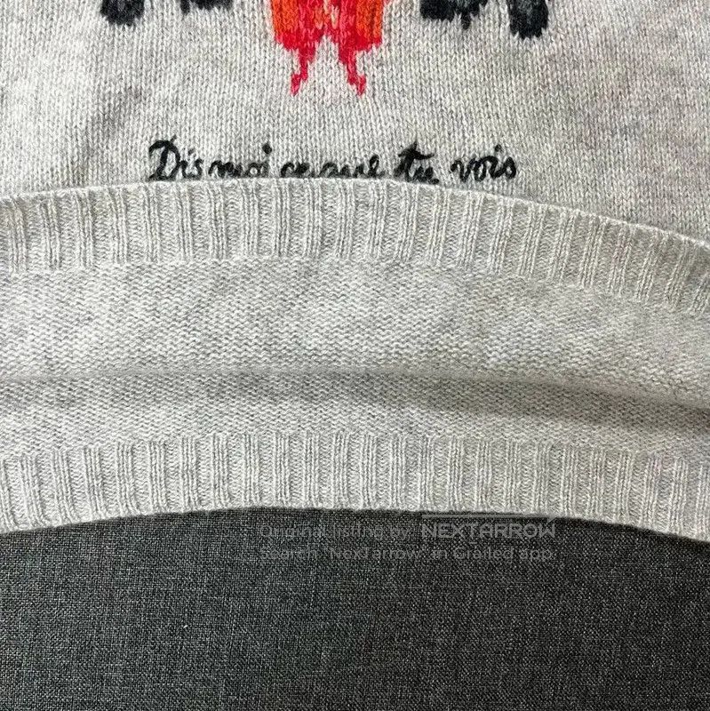 Dior Dior Gray Cashmere Pullover Sweater . Size S / US 4 / IT 40 - 3 Thumbnail