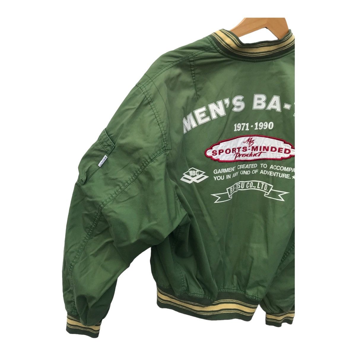 Japanese Brand Japan Streetwear Men’s Ba-tsu Spellout Sun Faded Jacket Size US M / EU 48-50 / 2 - 11 Thumbnail