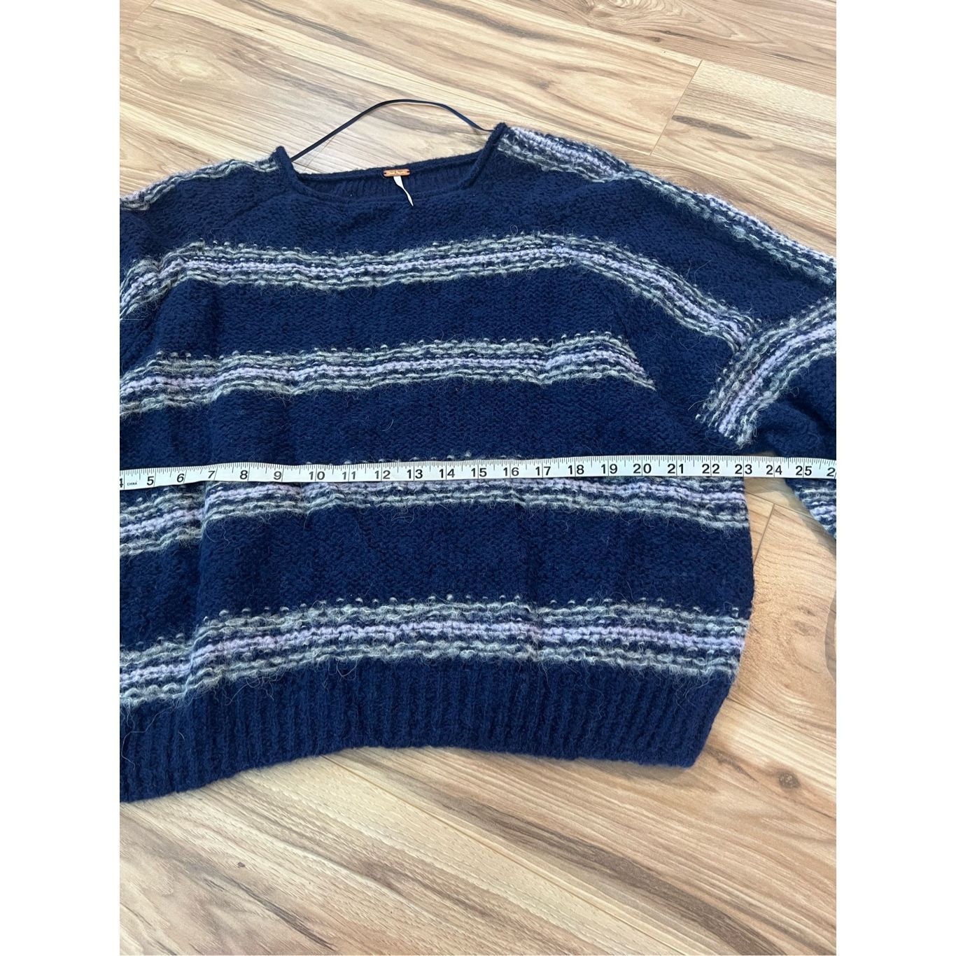 Free People Free People Hockley Stripe oversized alpaca blend Sweater sz XS Size XS / US 0-2 / IT 36-38 - 8 Thumbnail