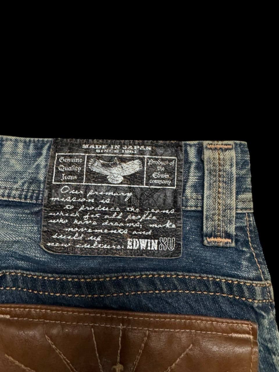 Edwin FLARE 90s Edwin Sick Rusty Whisker Mudwash Distressed Jeans Size US 30 / EU 46 - 18 Thumbnail