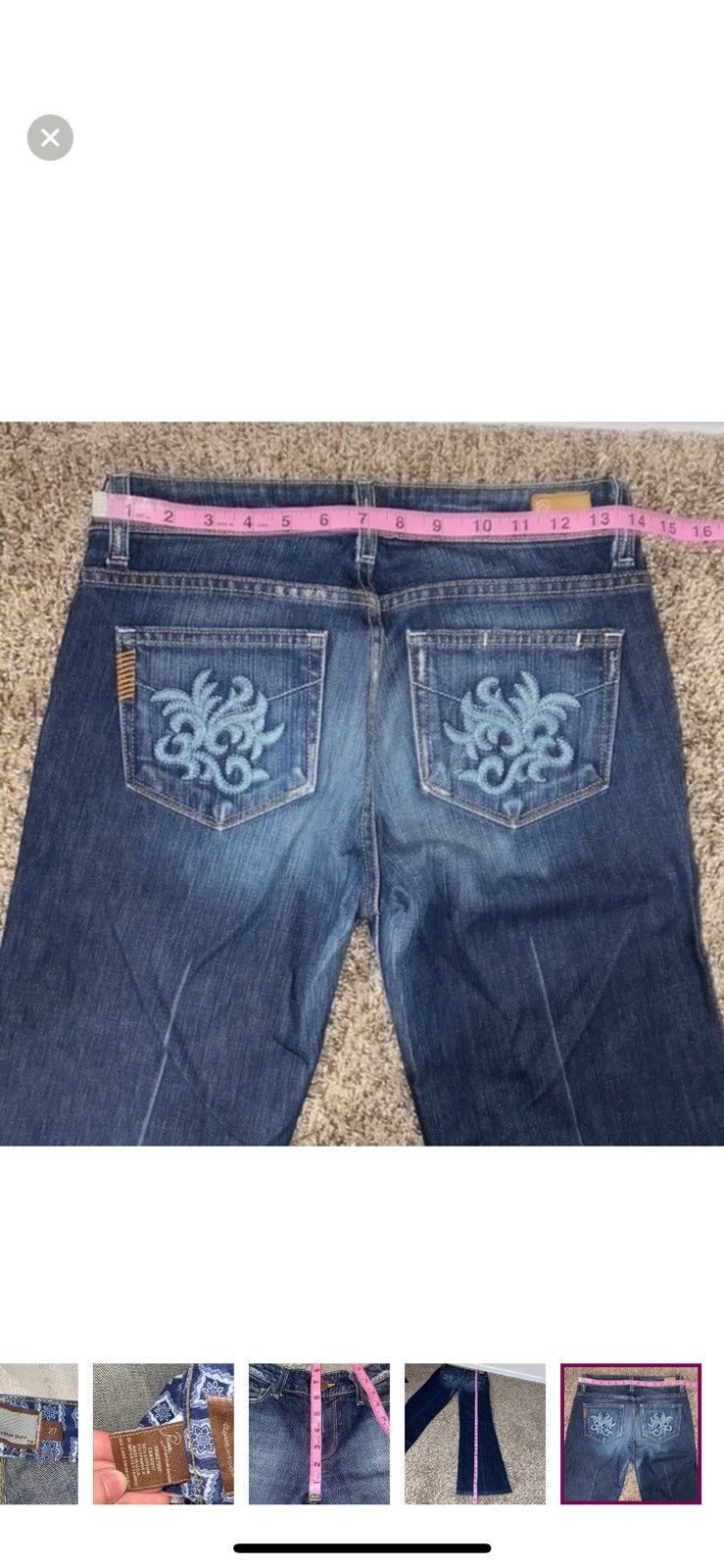 Paige Paige Robertson flare jeans size 4 Size 27" / US 4 / IT 40 - 10 Thumbnail