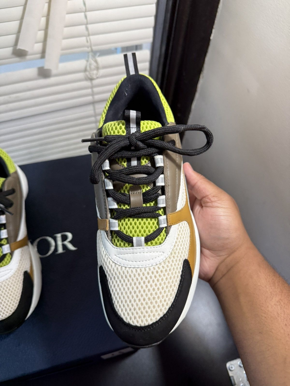 Dior Dior B22 Brown Lime Size Size 8 US / 41 EU Size US 8 / EU 41 - 6 Thumbnail
