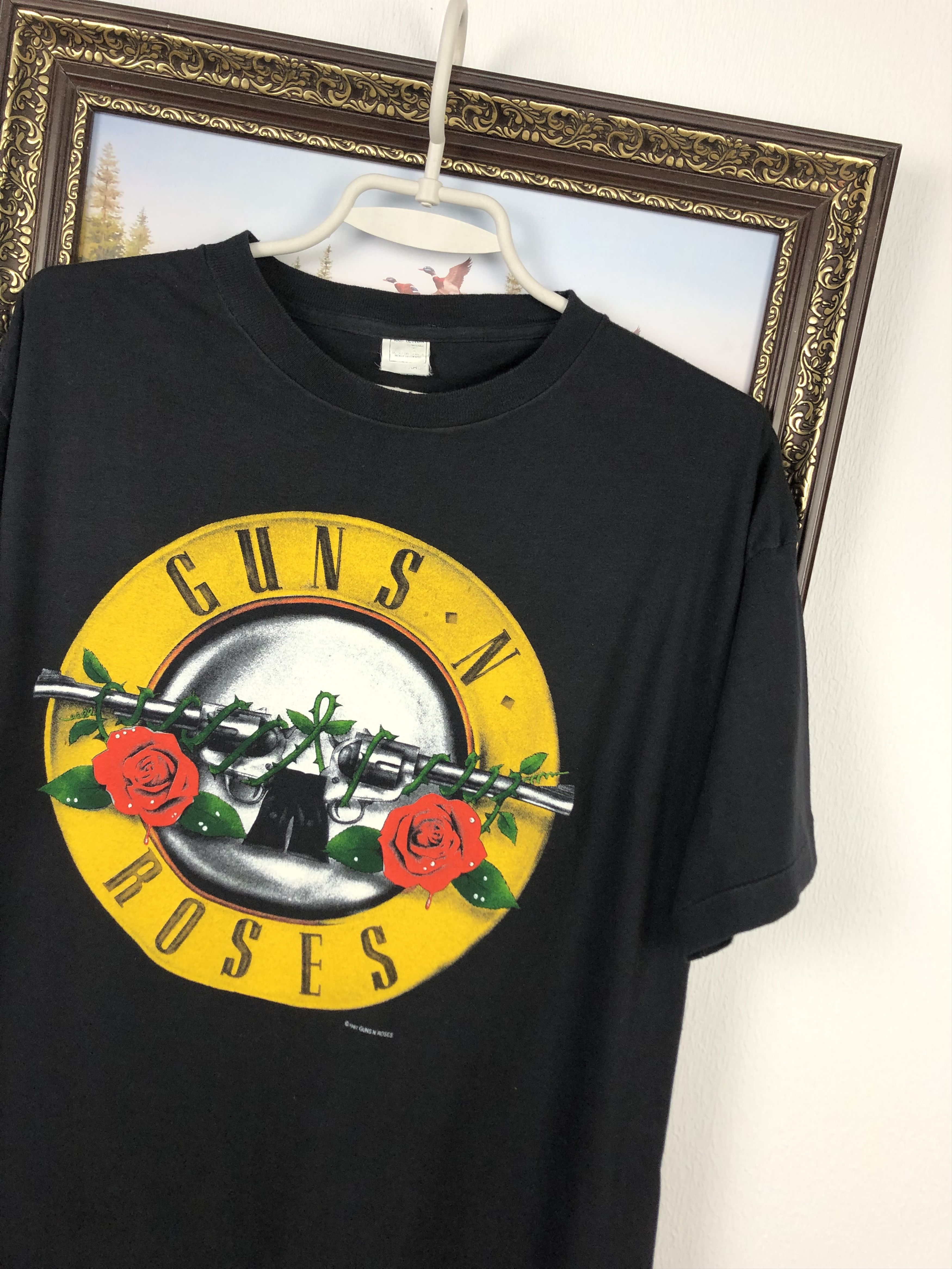 Band Tees Vintage Guns N Roses 1987 Shirt Band Tee Rare Size US L / EU 52-54 / 3 - 4 Thumbnail